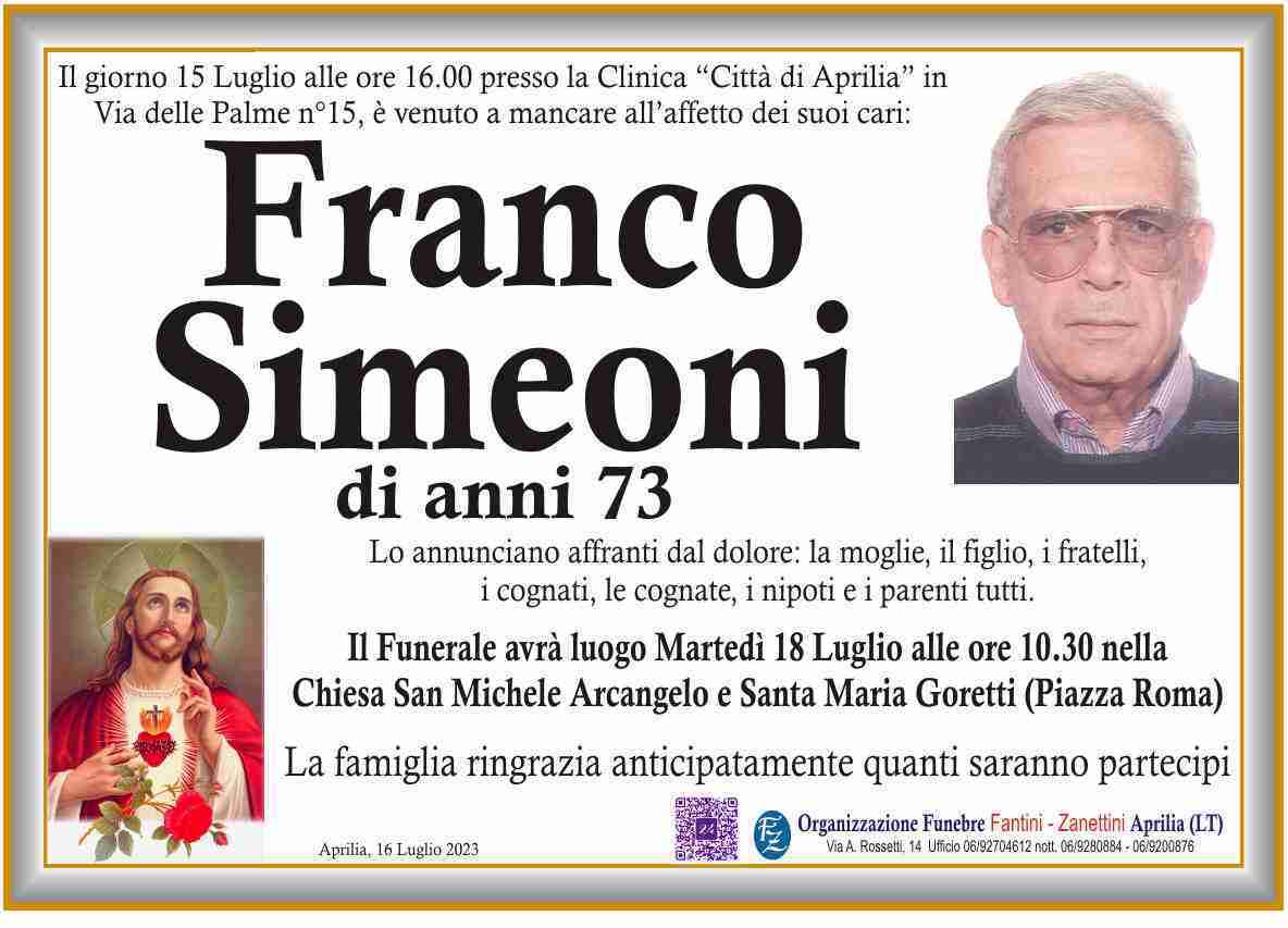 Franco Simeoni