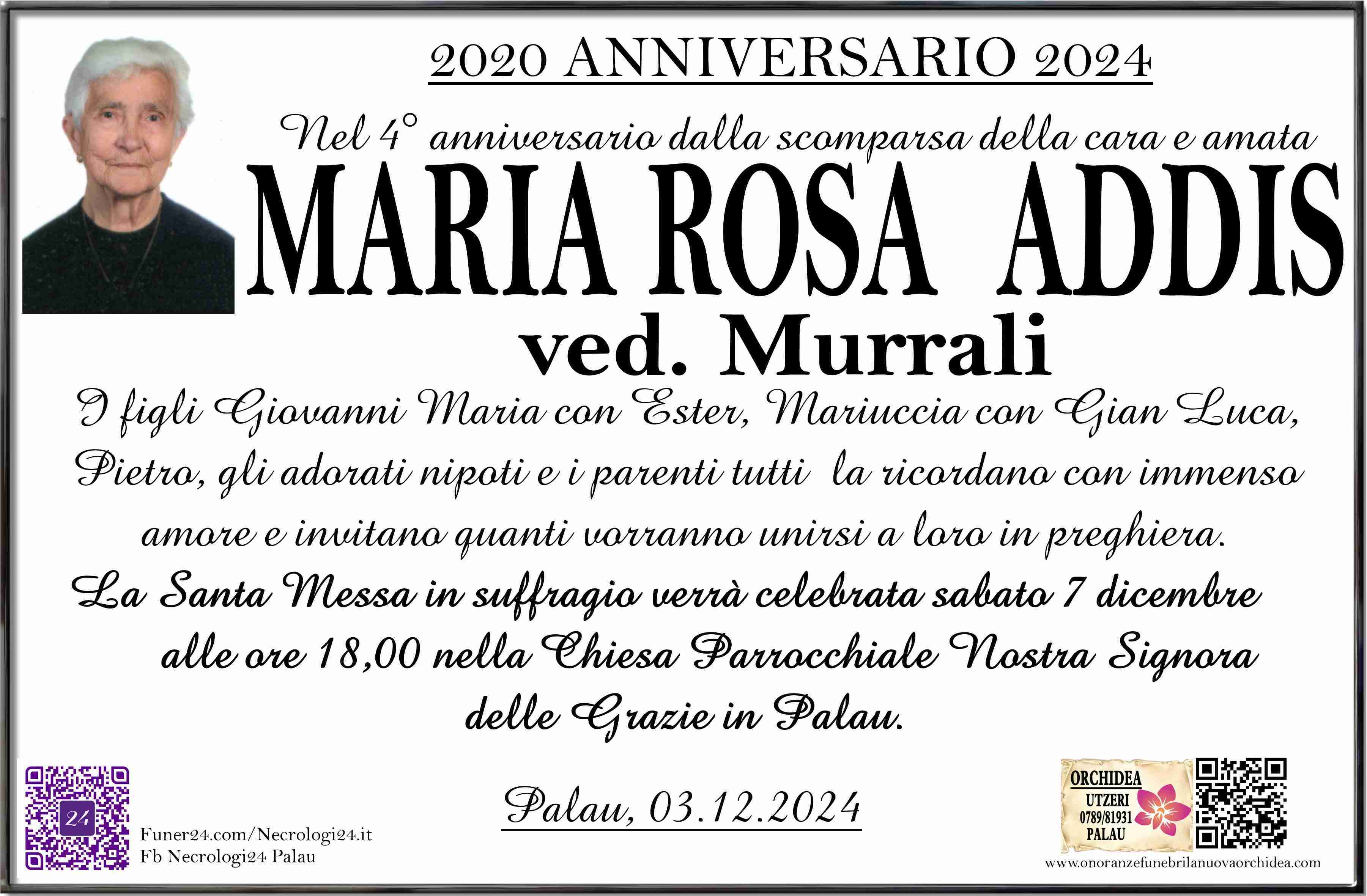 Maria Rosa Addis