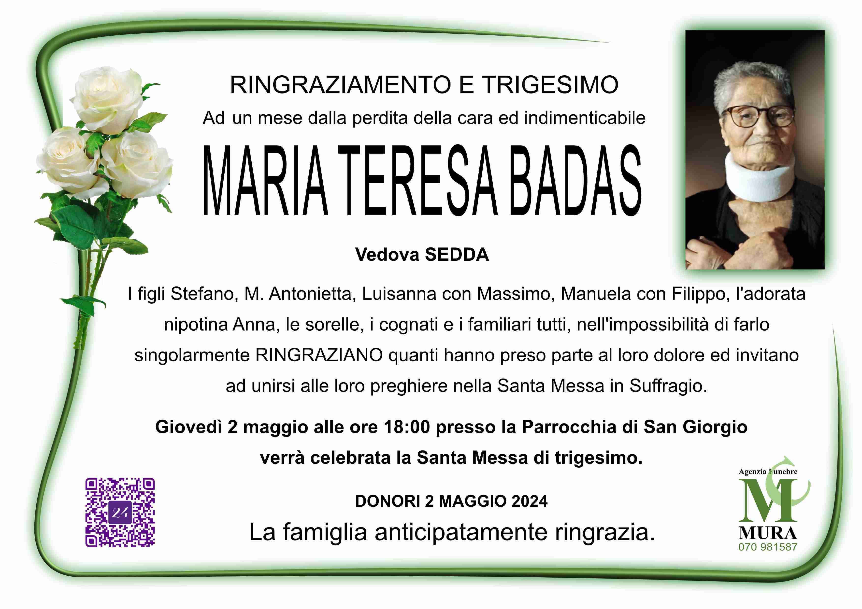 Maria Teresa Badas