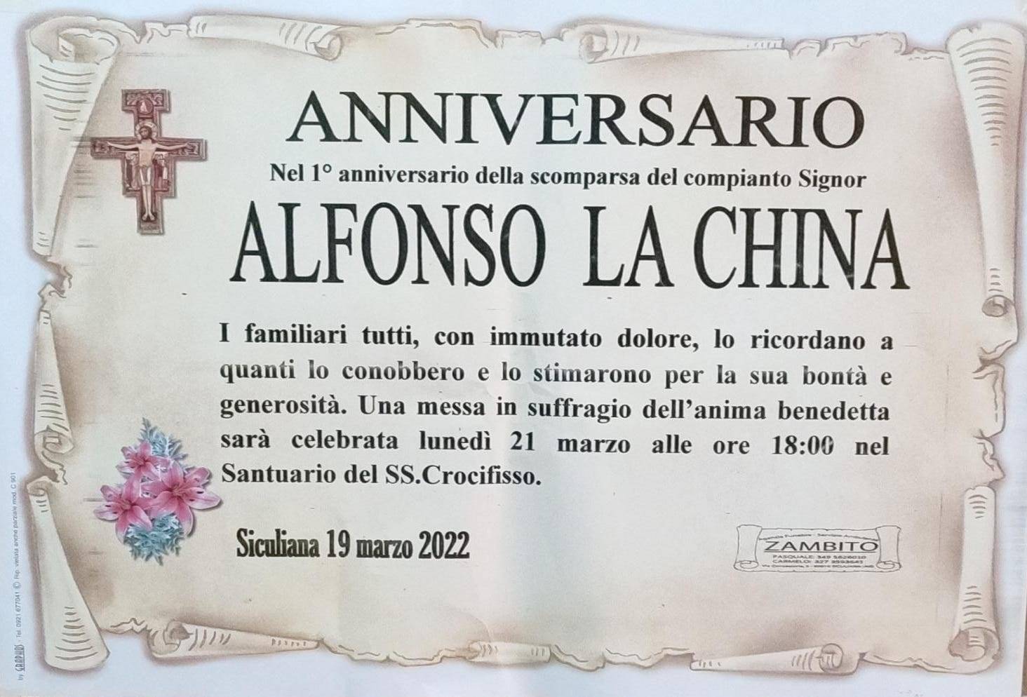 Alfonso La China