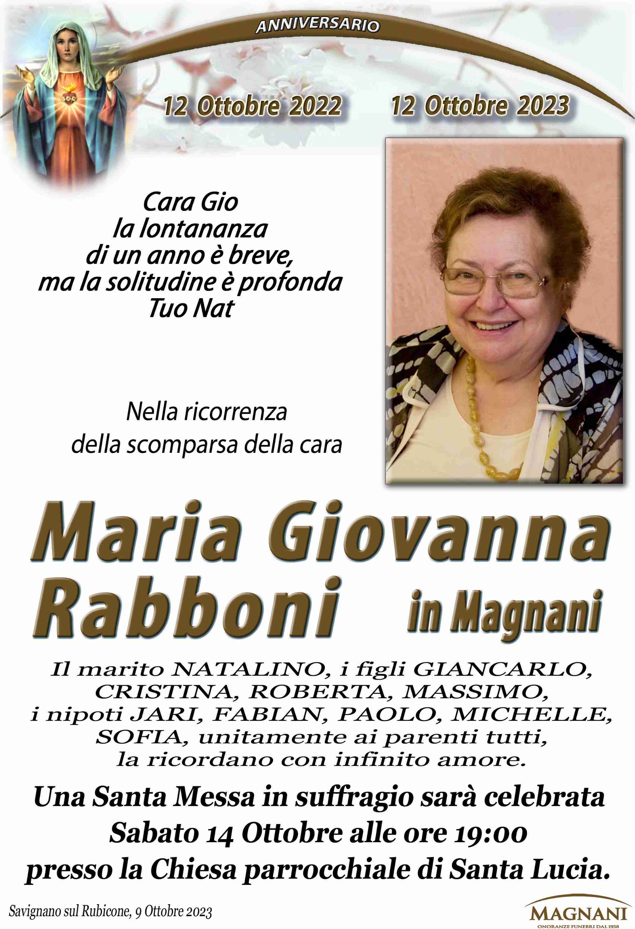 Maria Giovanna Rabboni