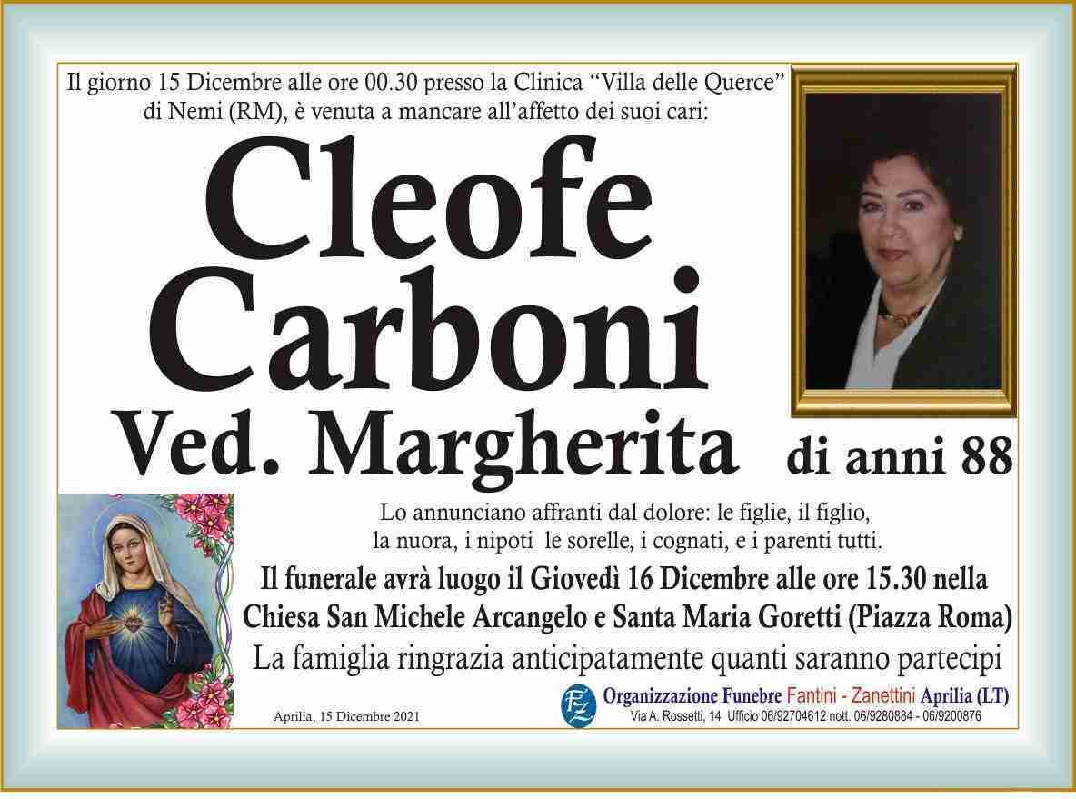 Cleofe Carboni