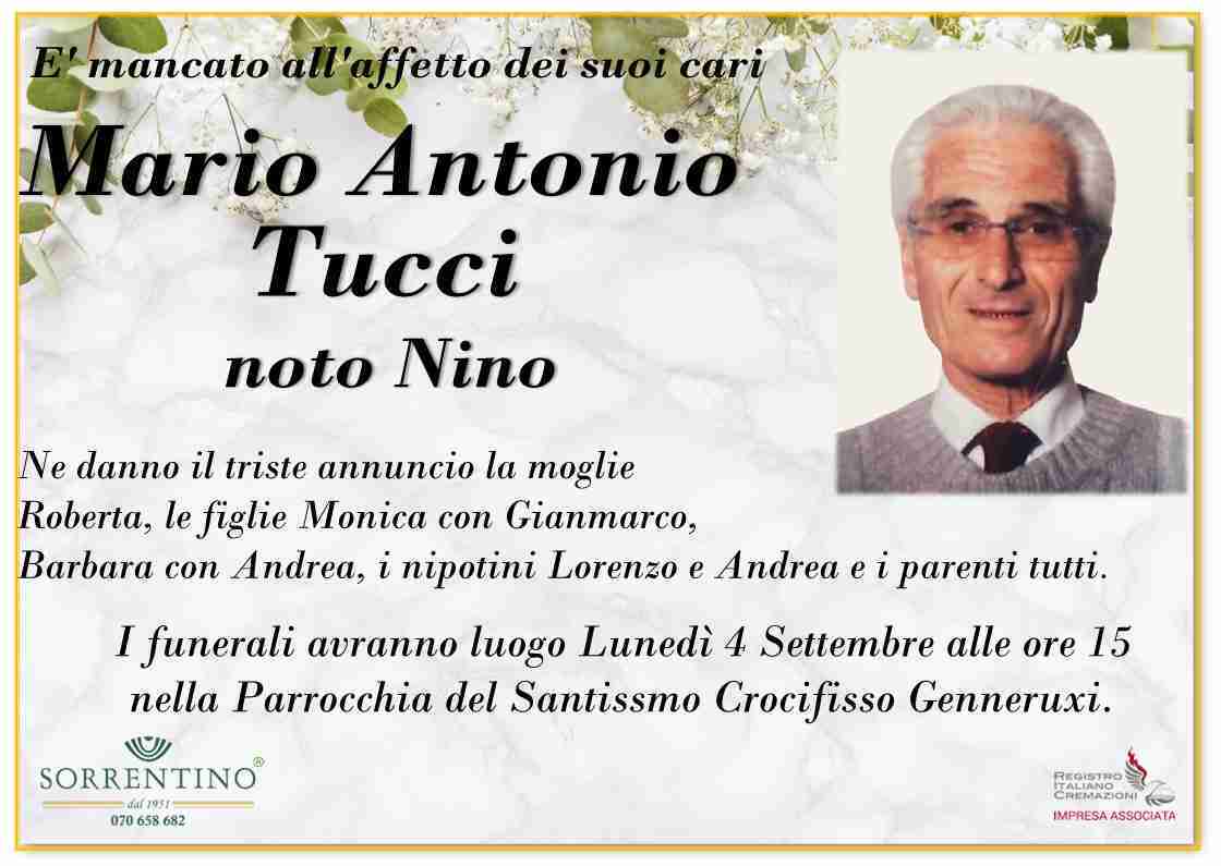 Tucci Mario Antonio