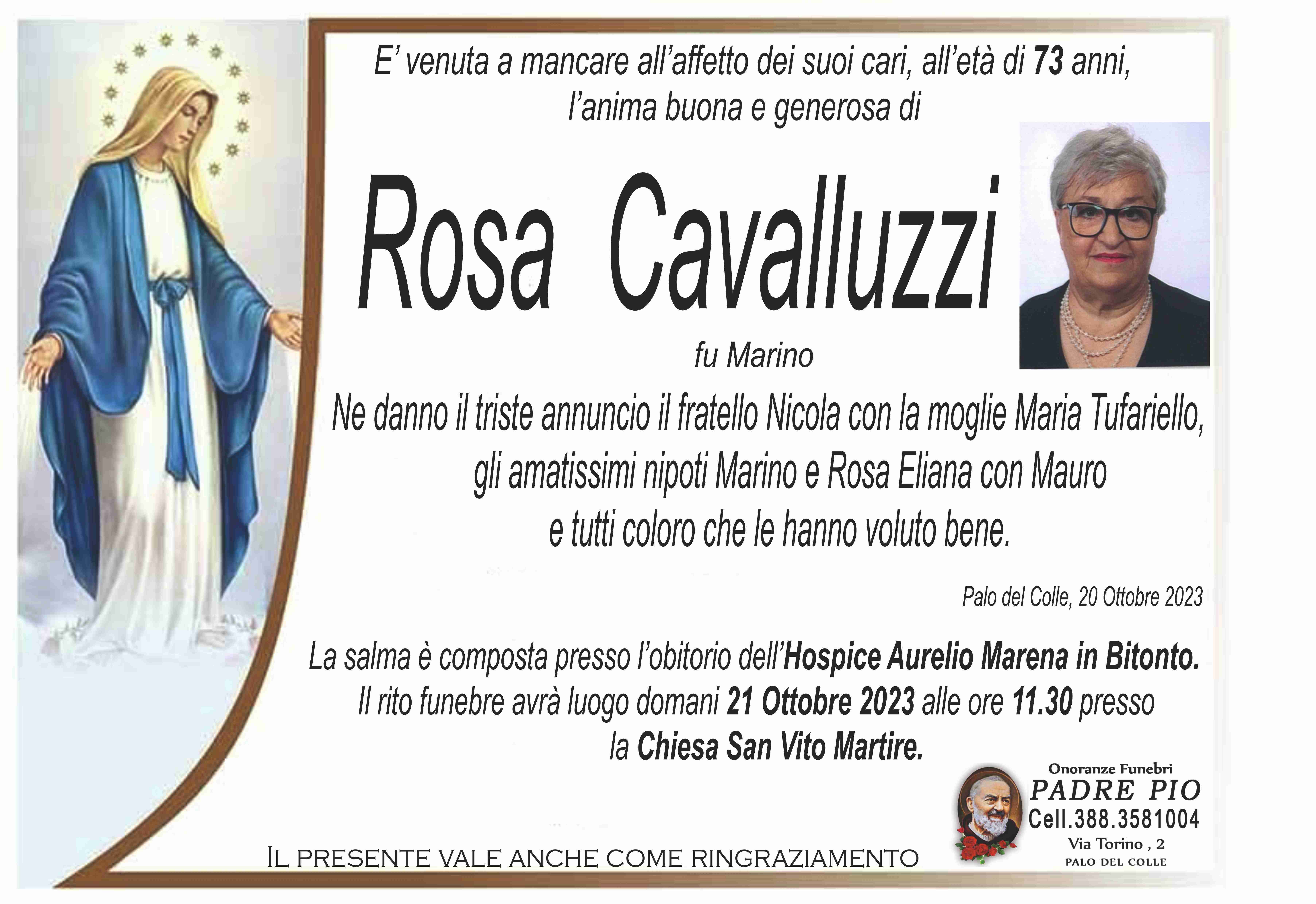 Rosa Cavalluzzi