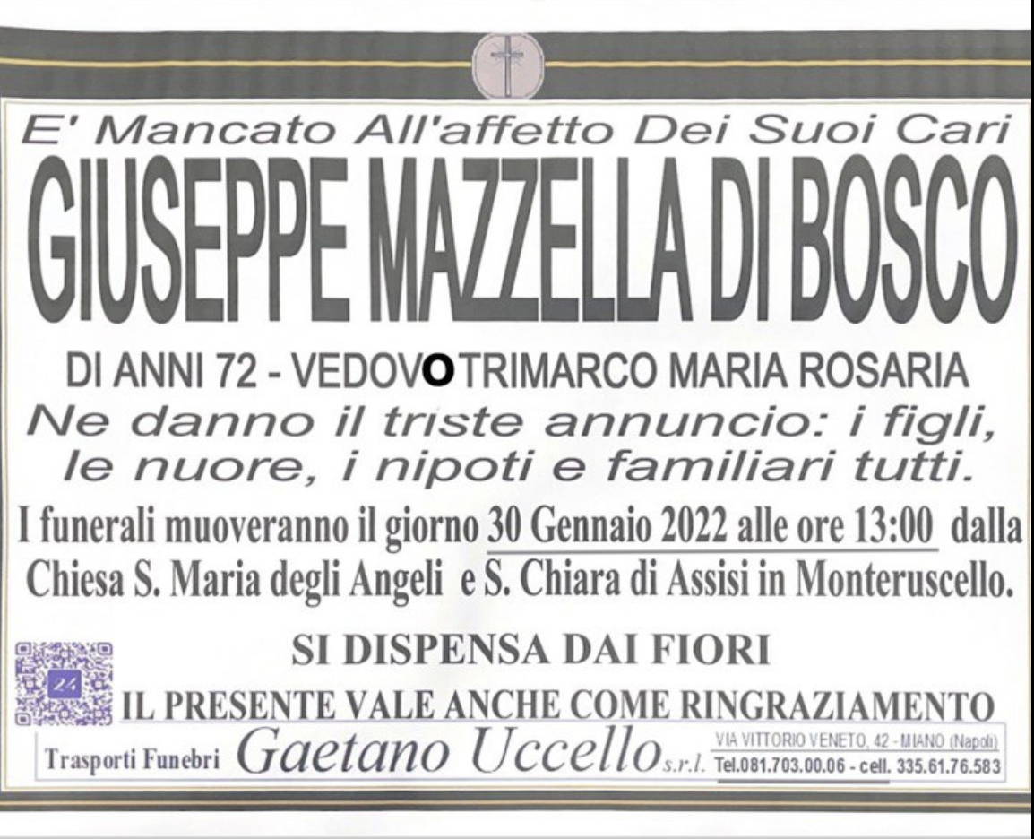 Giuseppe Mazzella Di Bosco