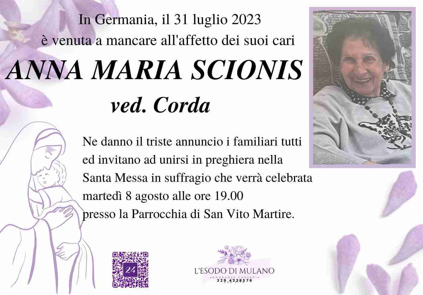 Anna Maria Scionis