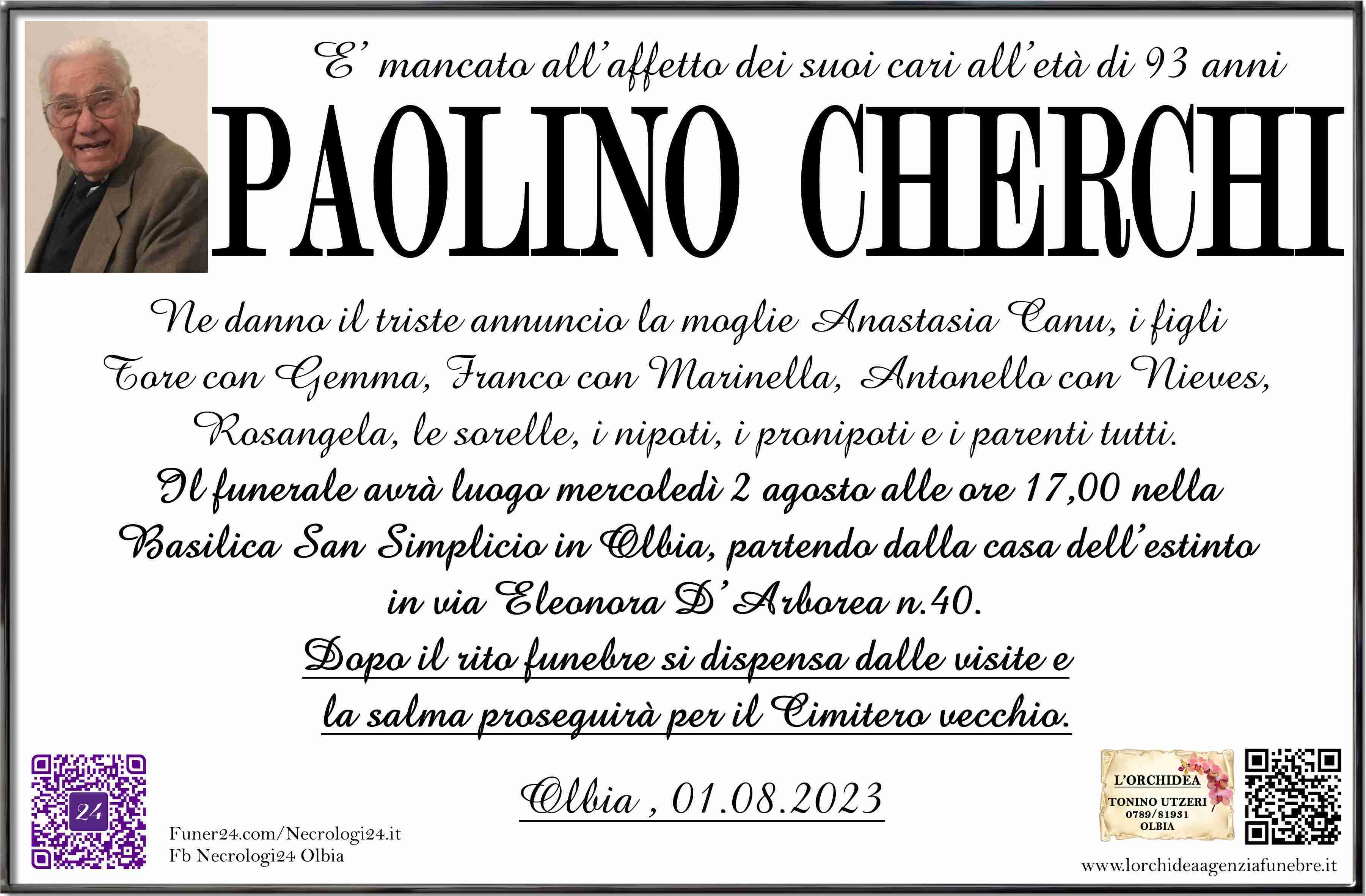 Paolino Cherchi