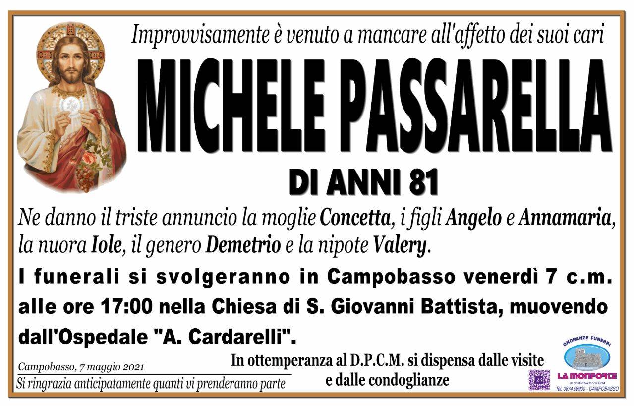 Funerali e annunci funebri a Campobasso Michele Passarella Funer24