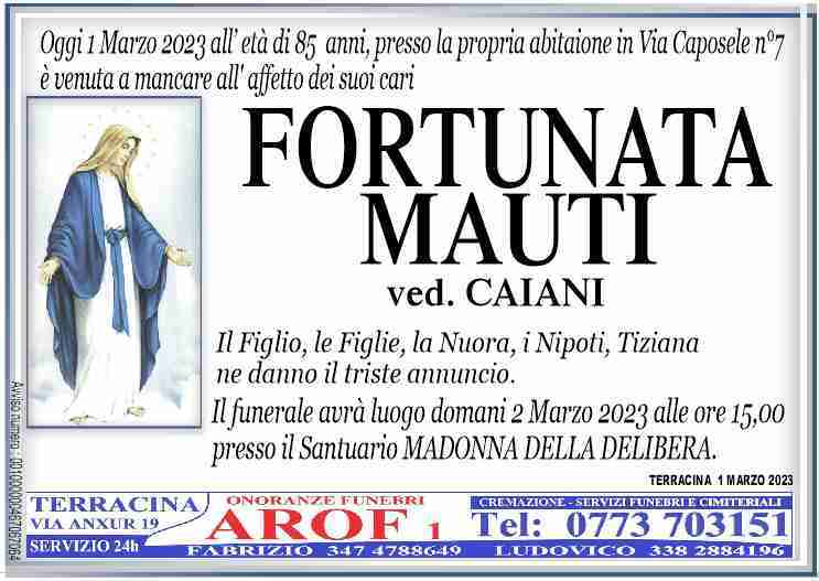 Fortunata Mauti