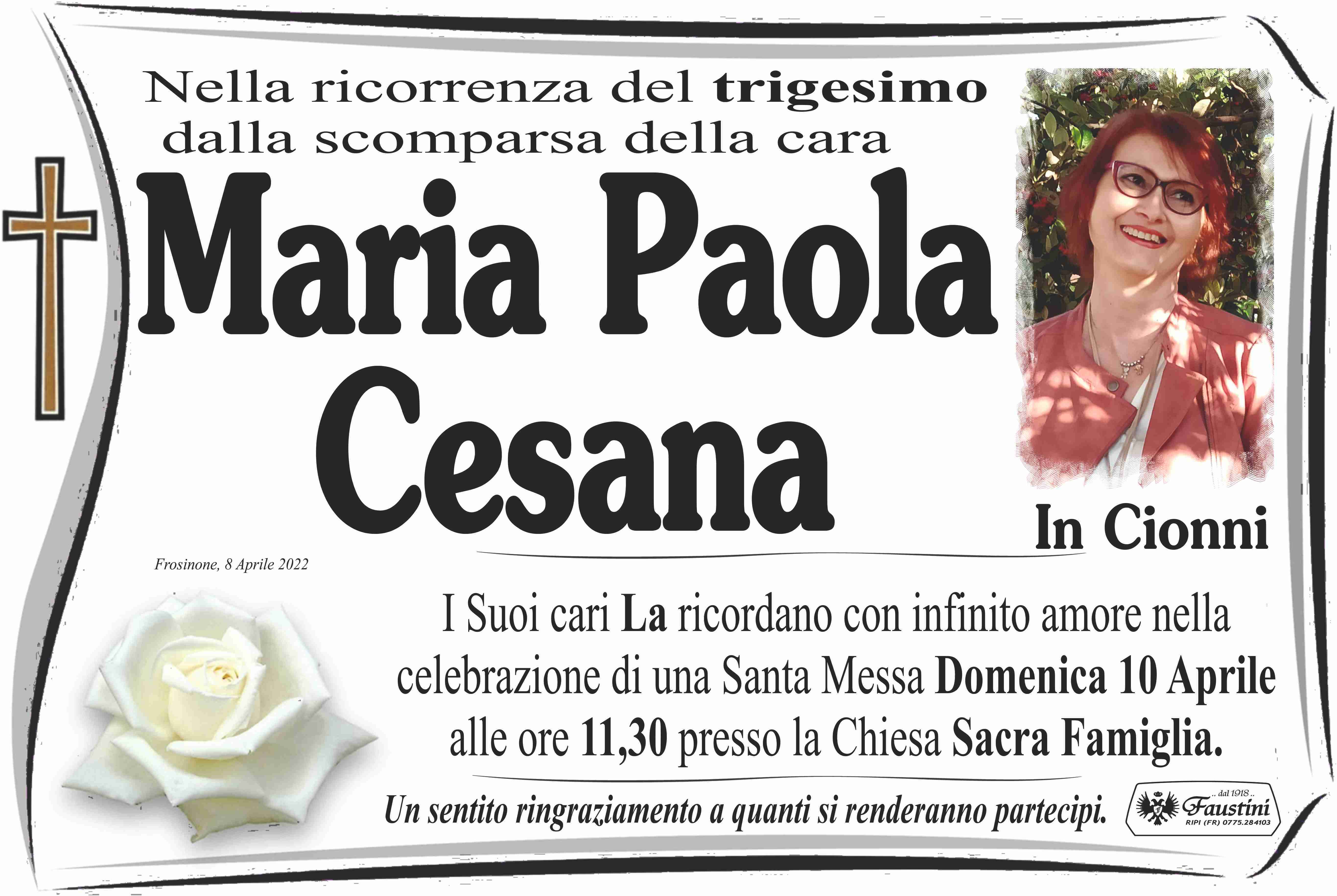 Maria Paola Cesana