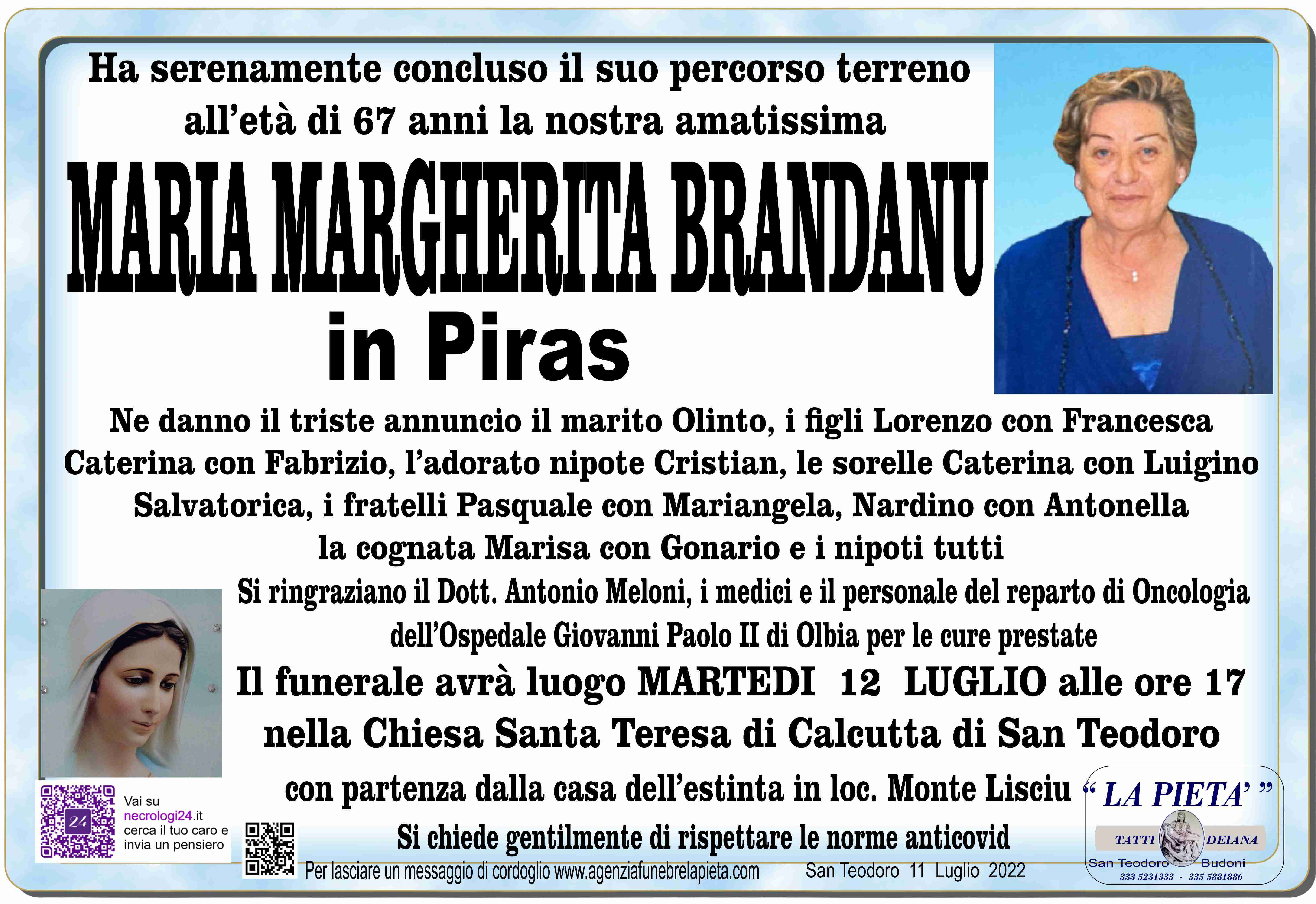 Maria Margherita Brandanu