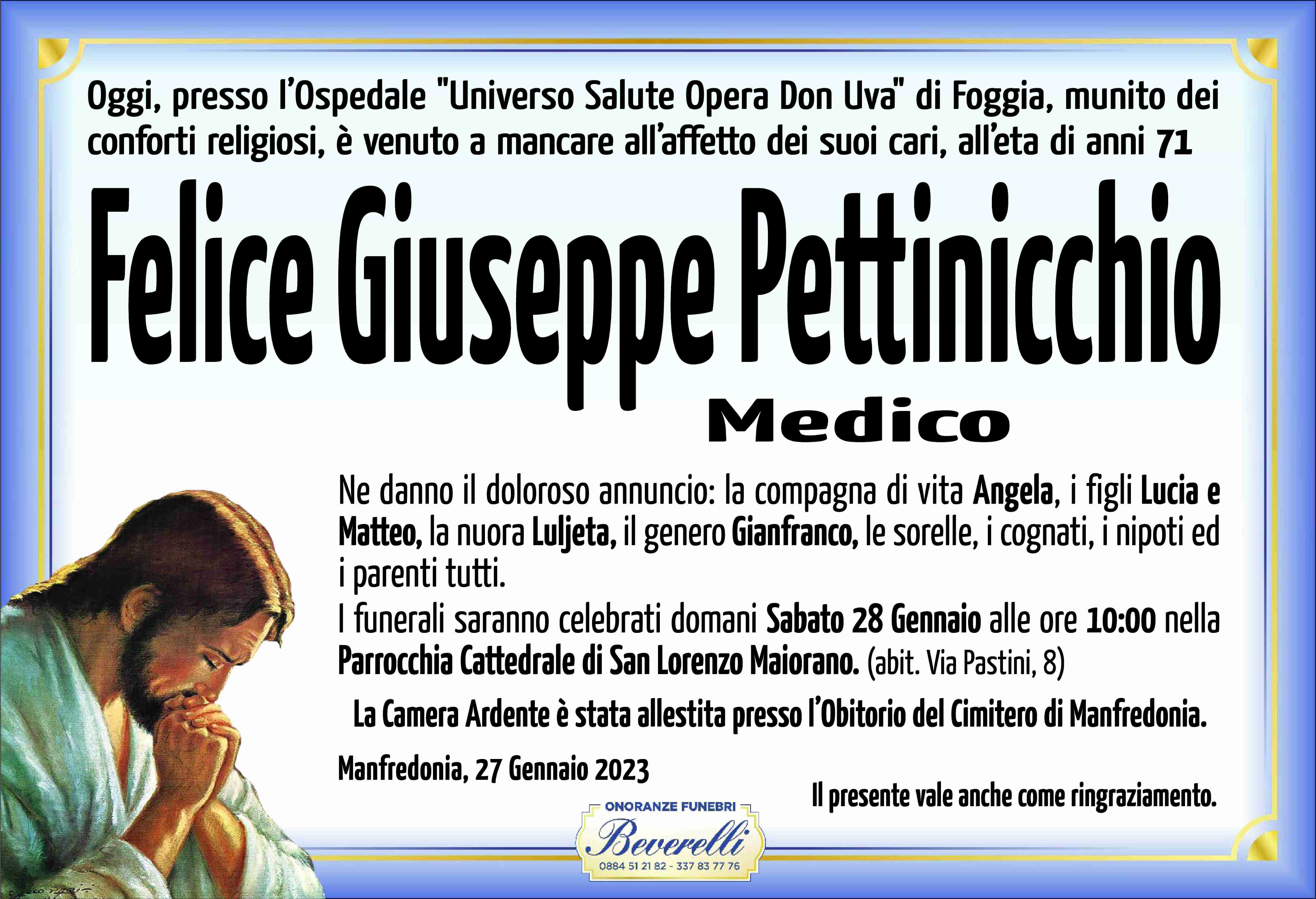 Felice Giuseppe Pettinicchio