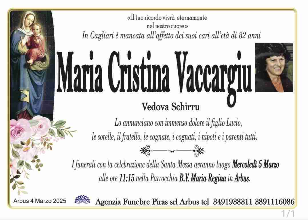 Maria Cristina Vaccargiu