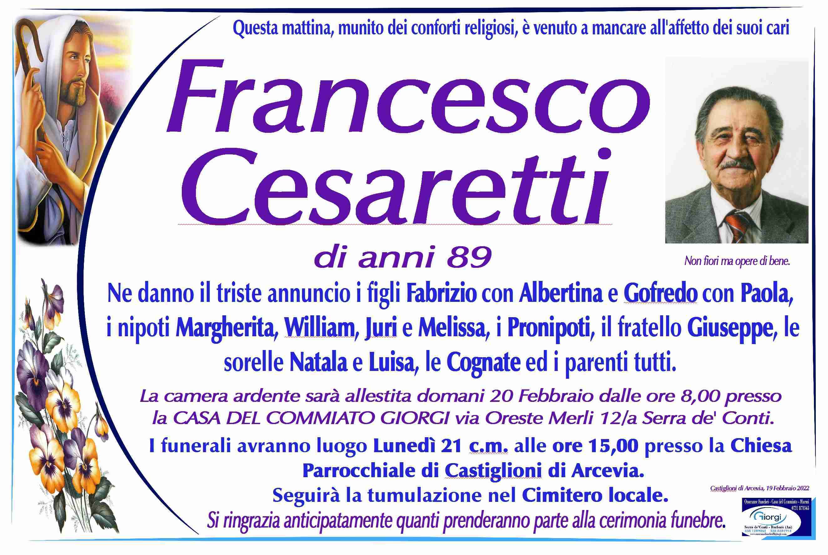 Francesco Cesaretti