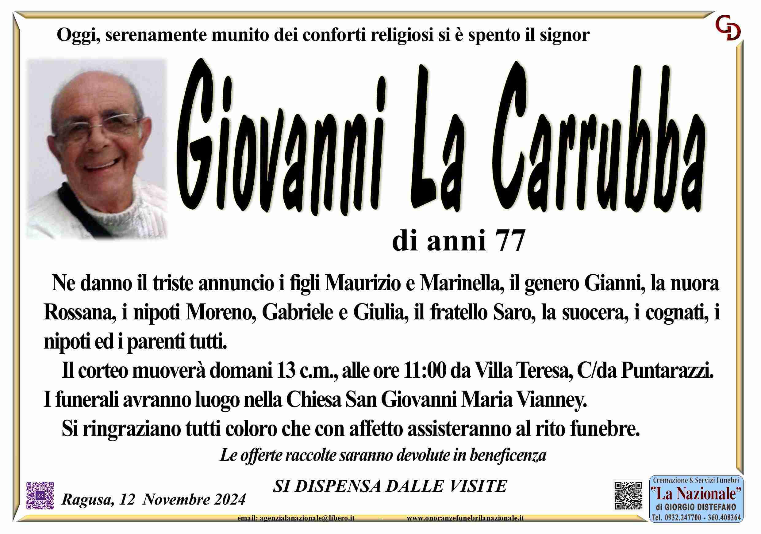 Giovanni La Carrubba