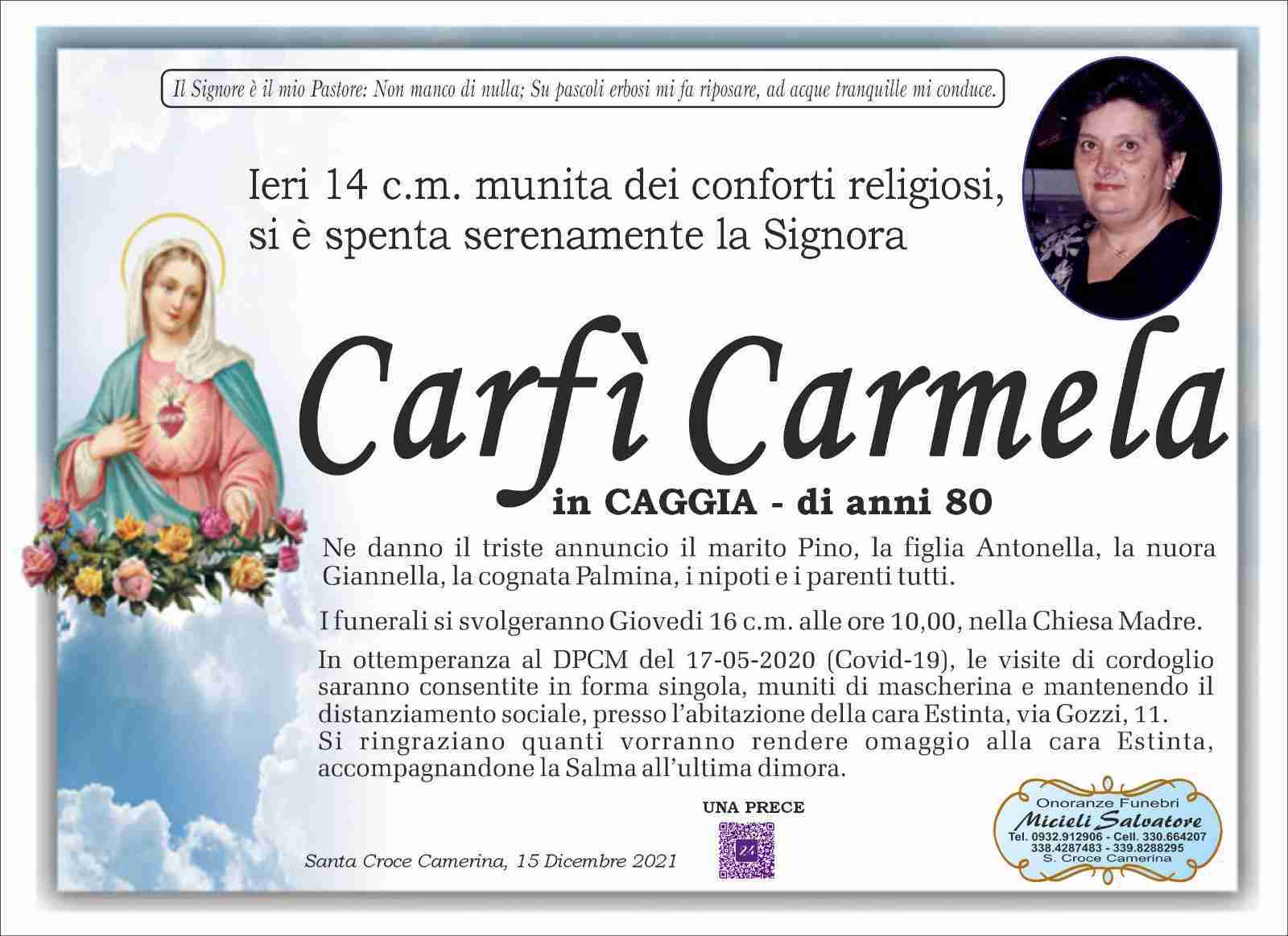 Carmela Carfí