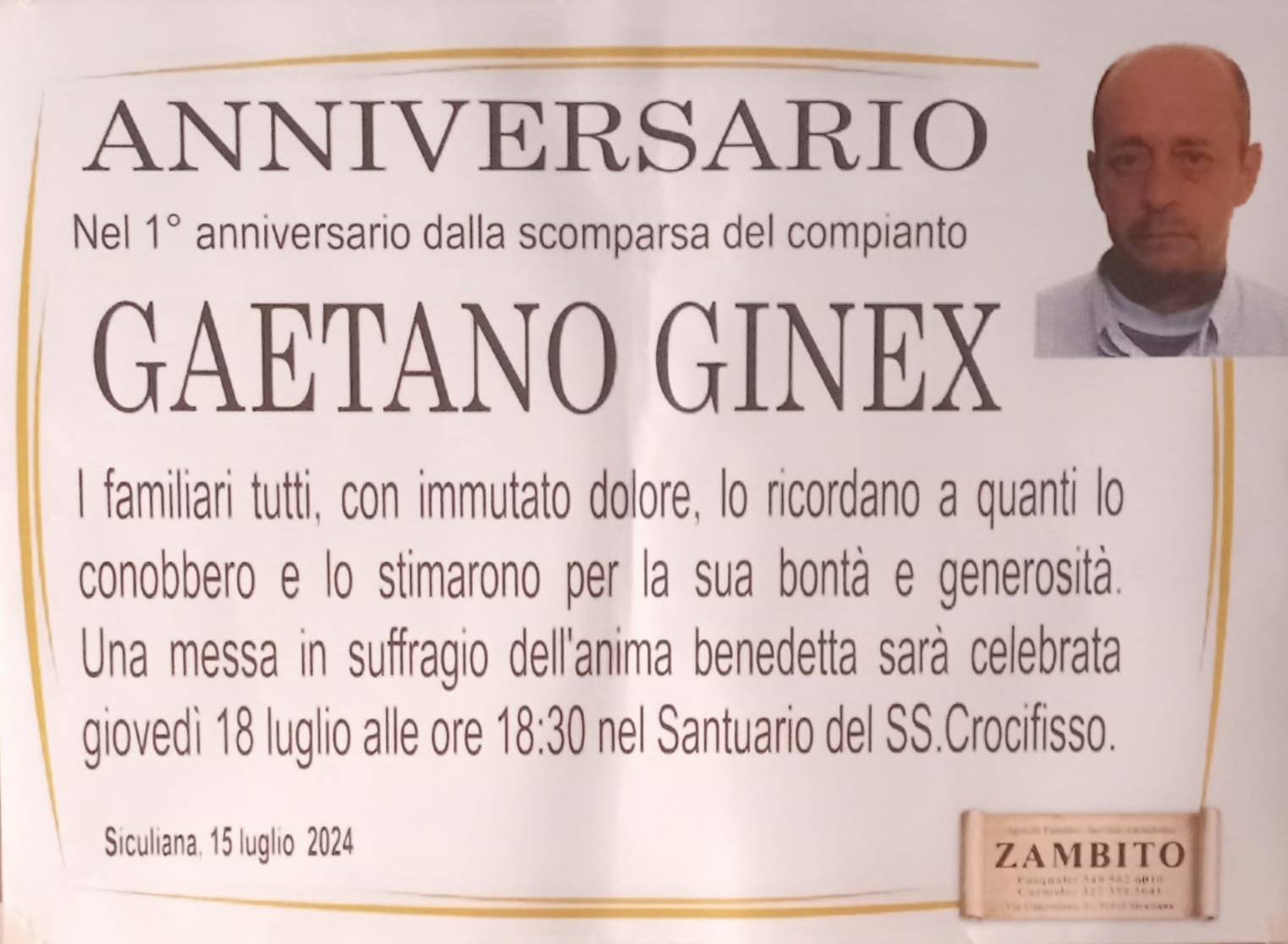 Gaetano Ginex