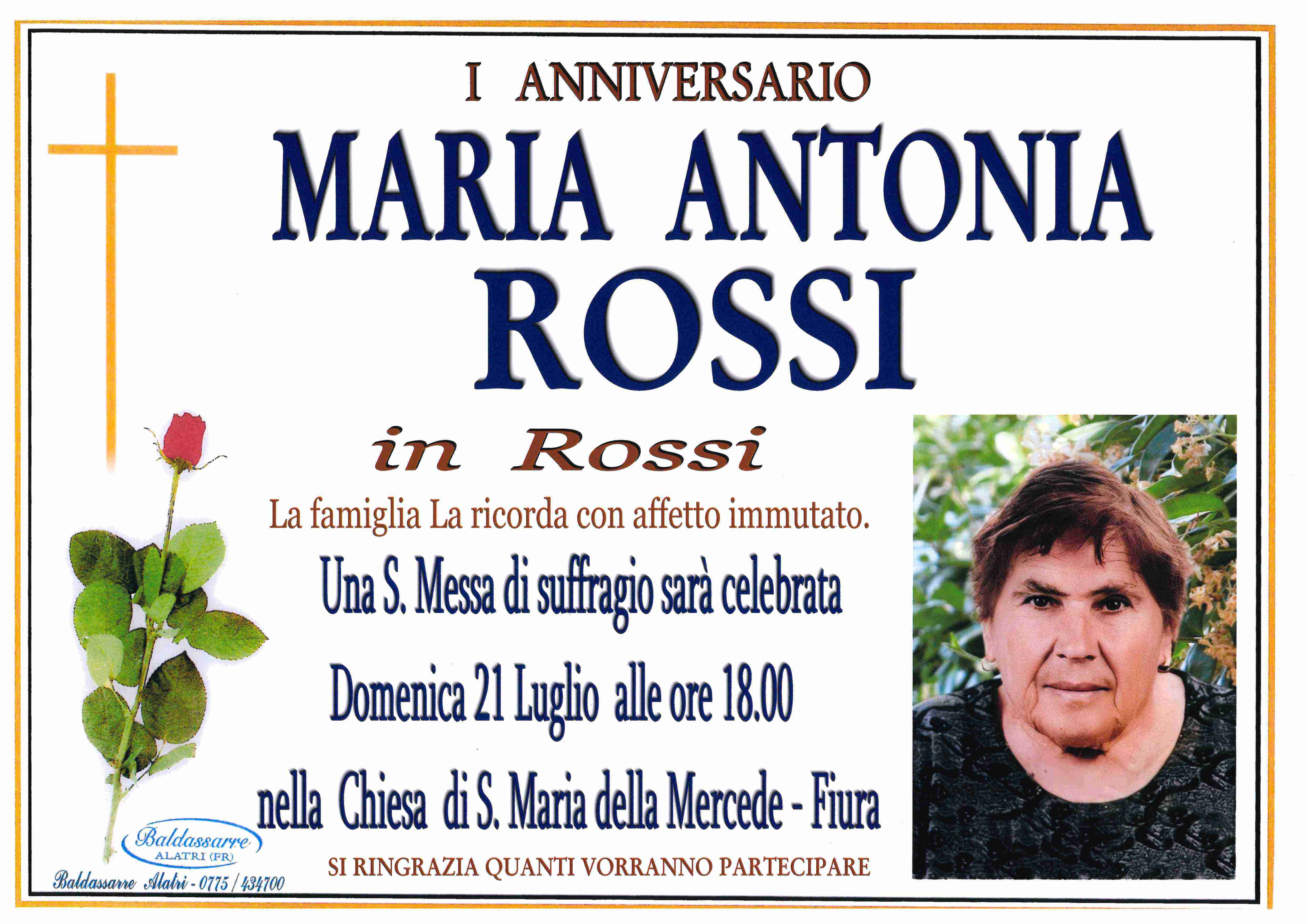 Maria Antonia Rossi