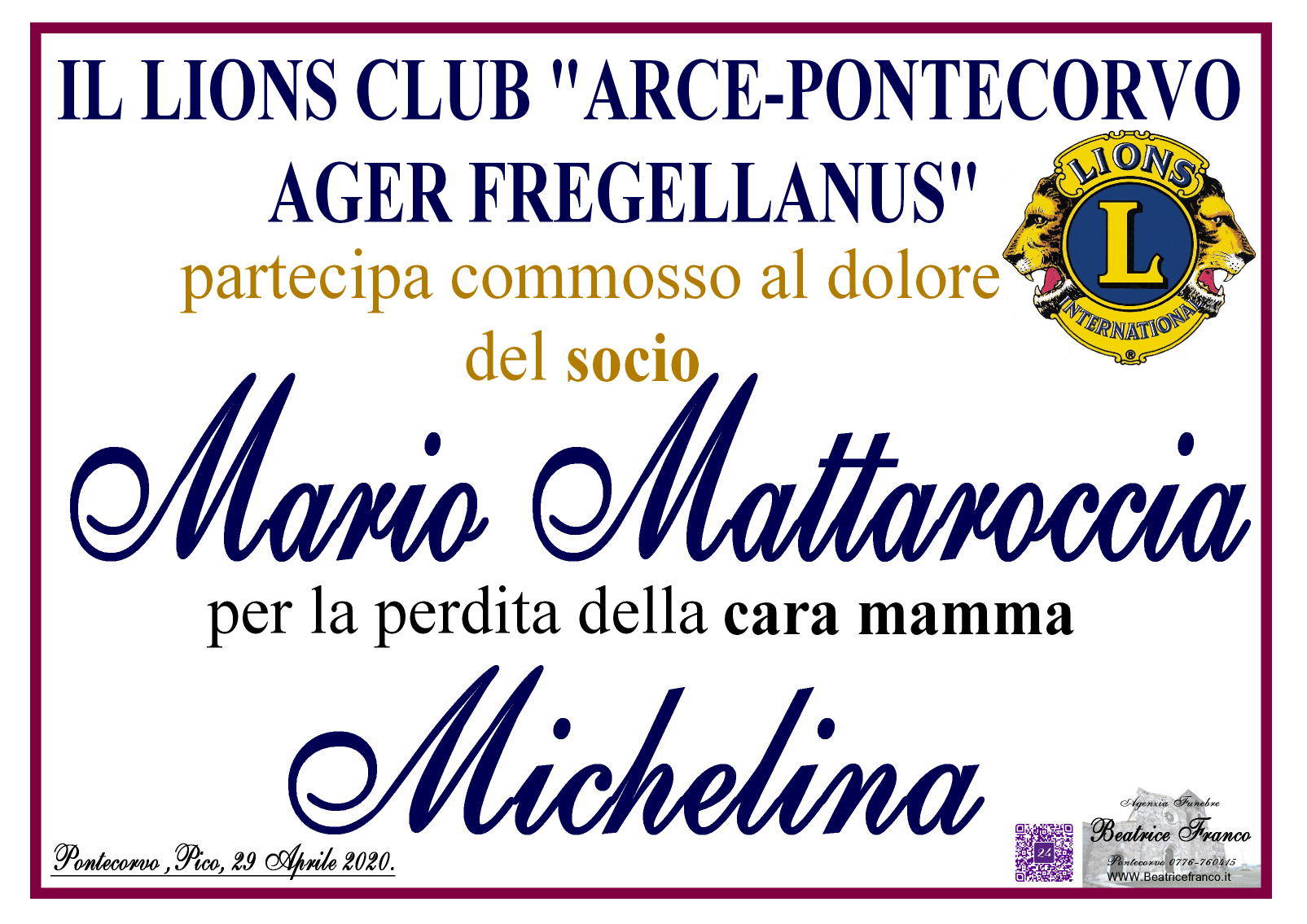 Michelina Mattaroccia (P1)
