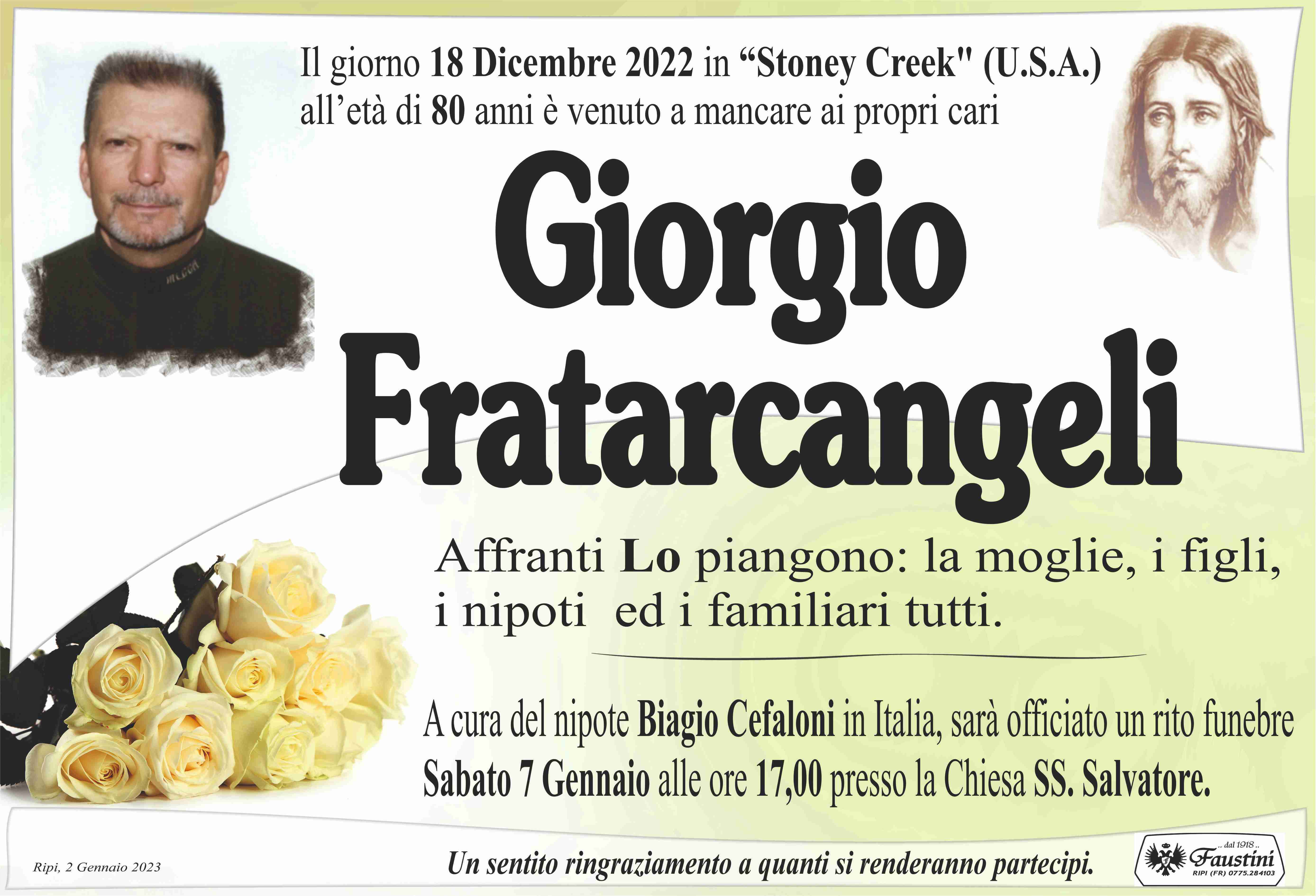 Giorgio Fratarcangeli