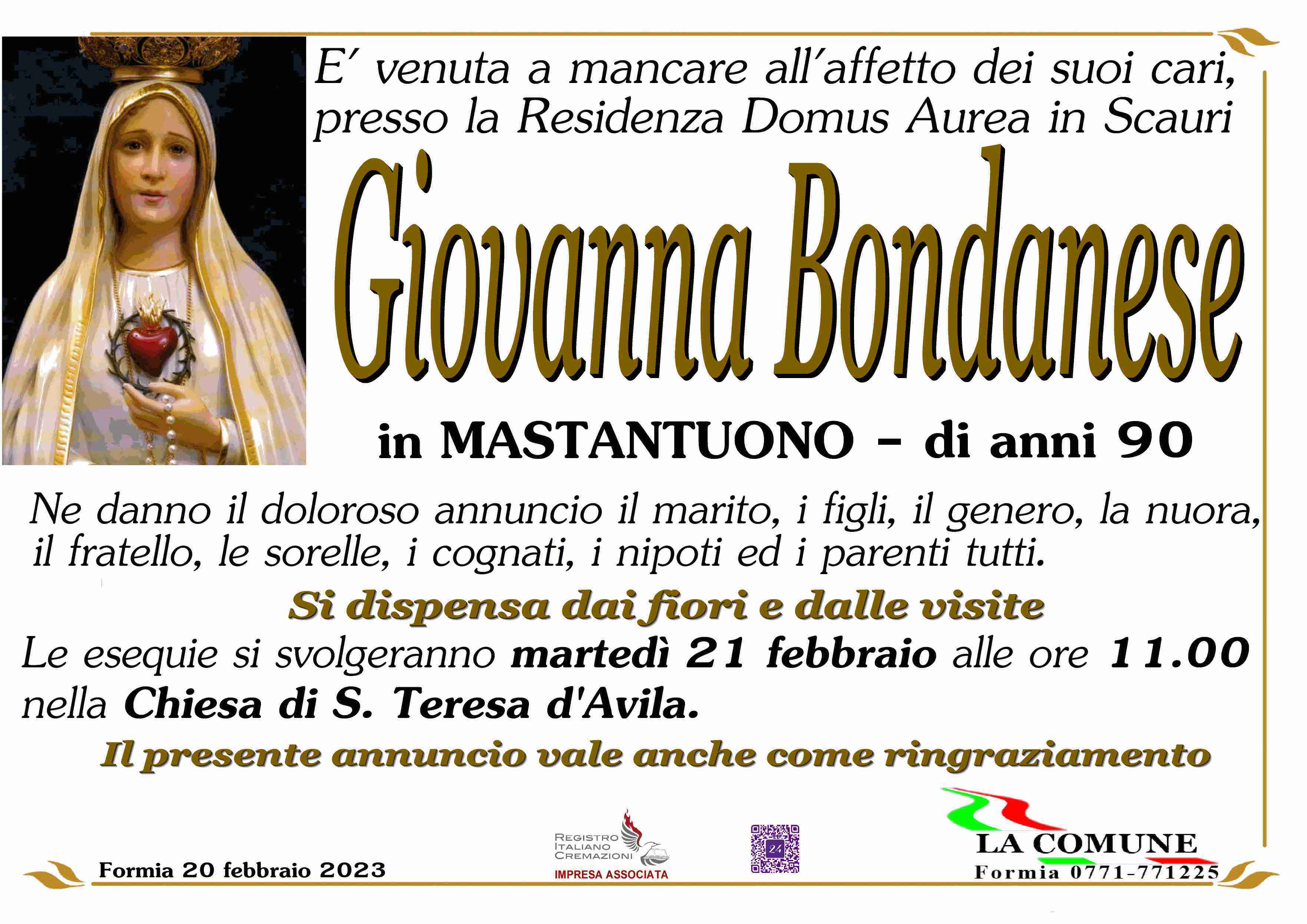Giovanna Bondanese