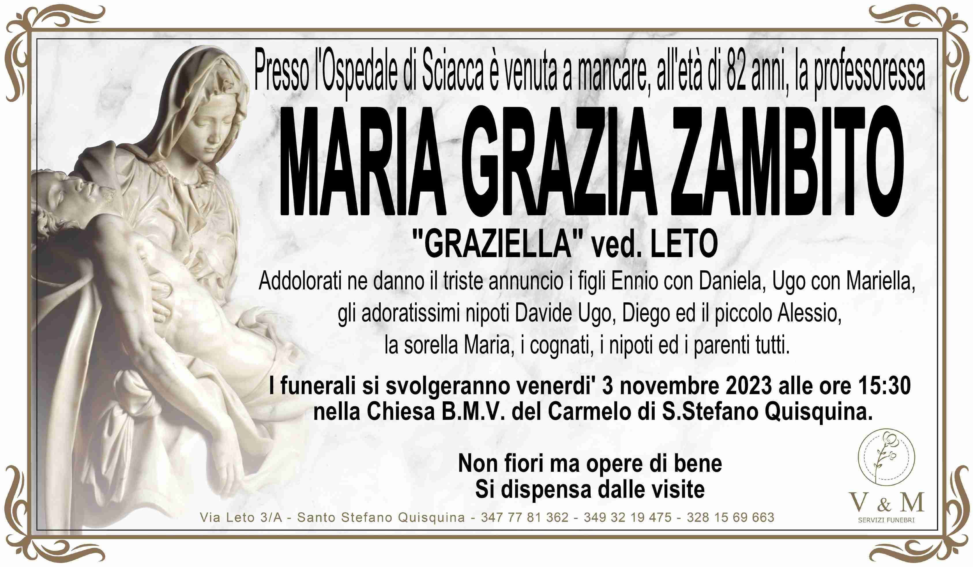 Maria Grazia Zambito
