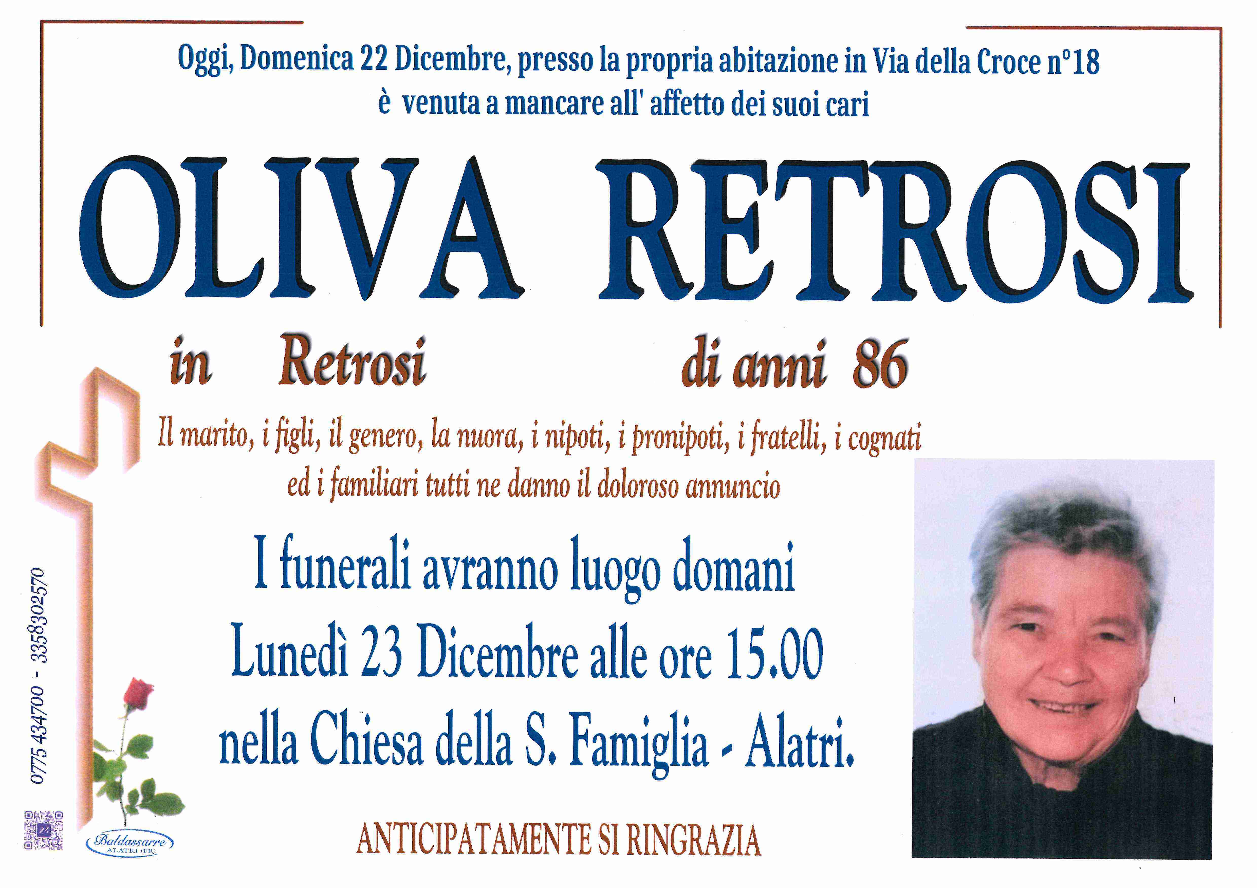 Oliva Retrosi