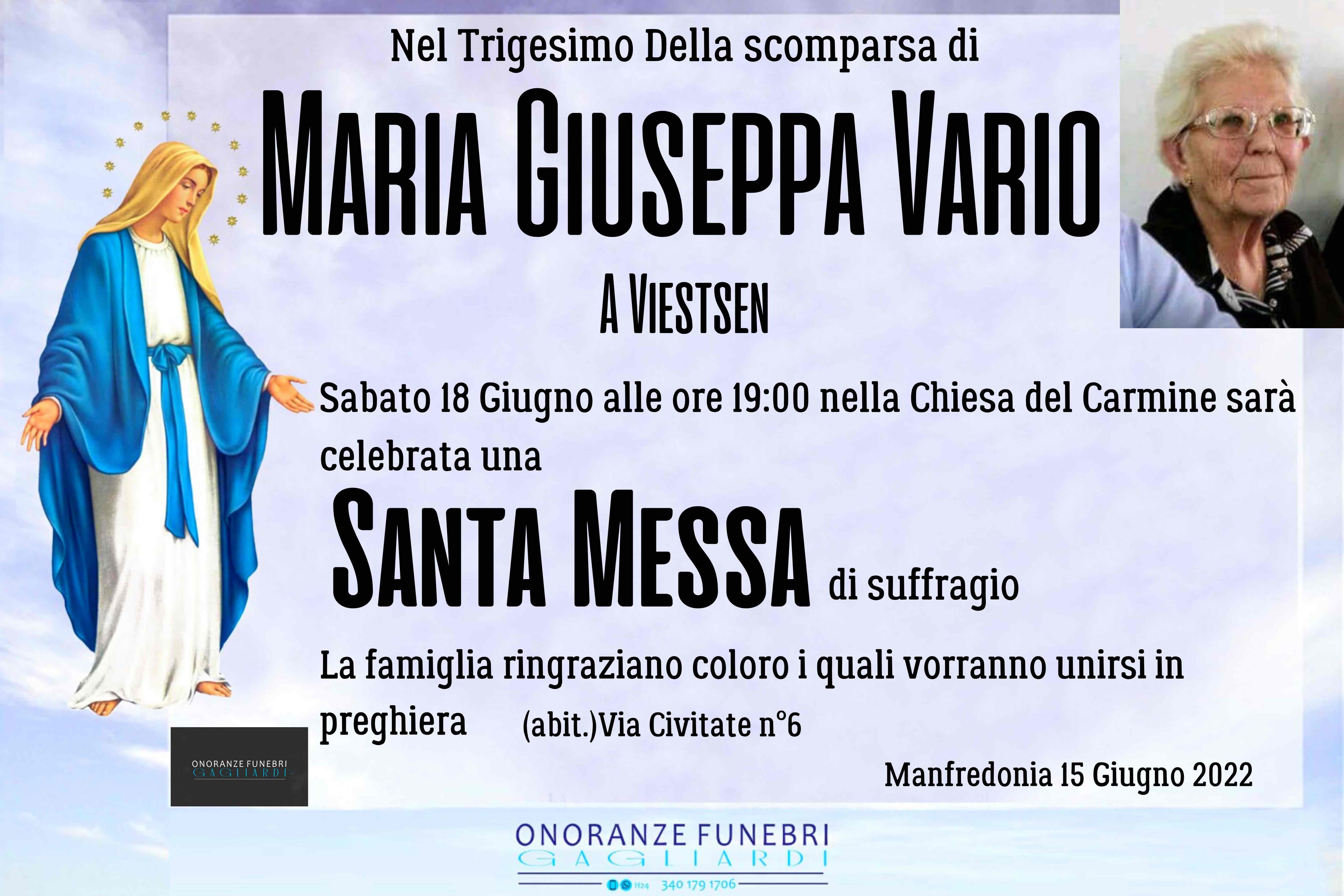 Maria Giuseppa Vario