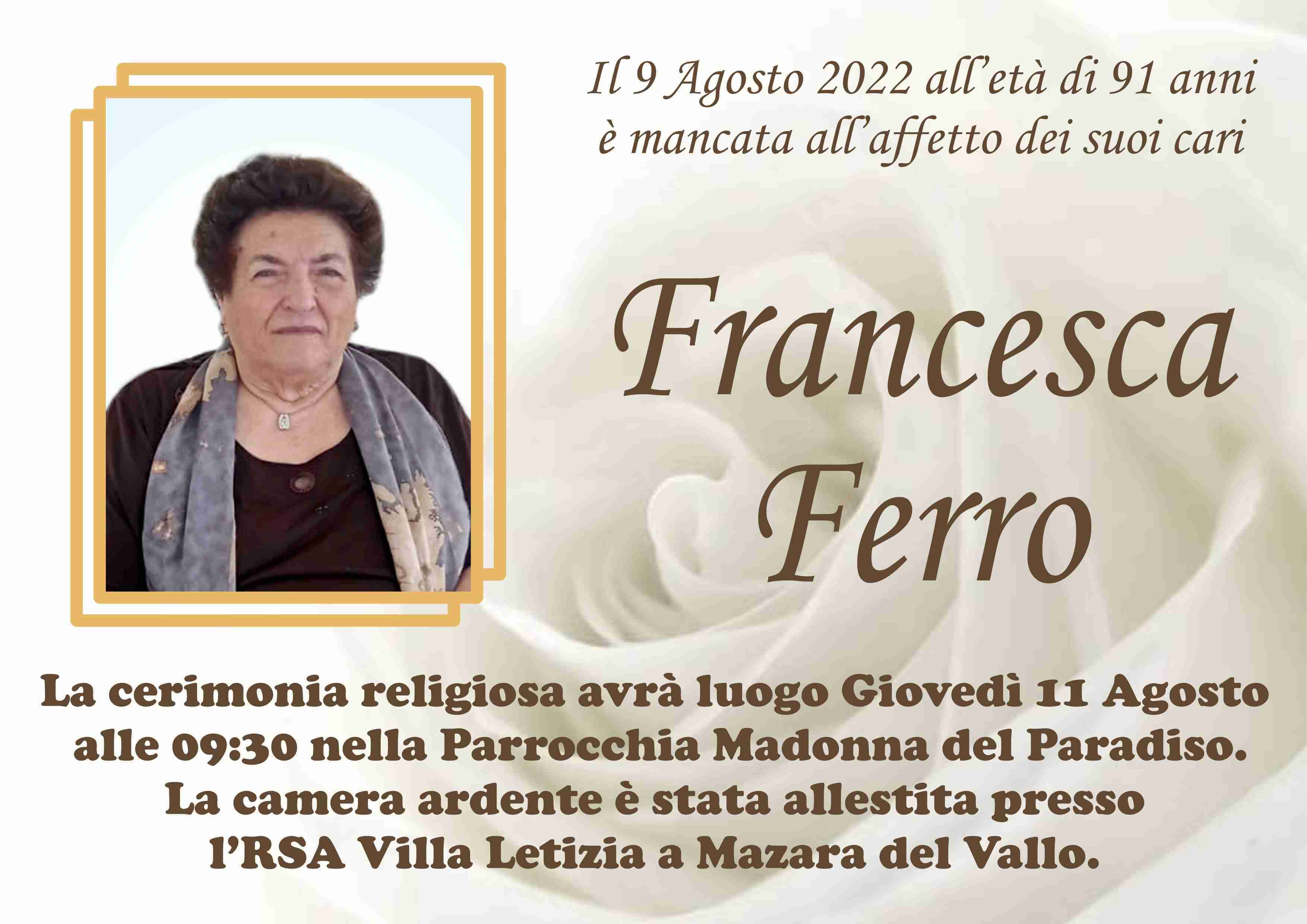Francesca Ferro