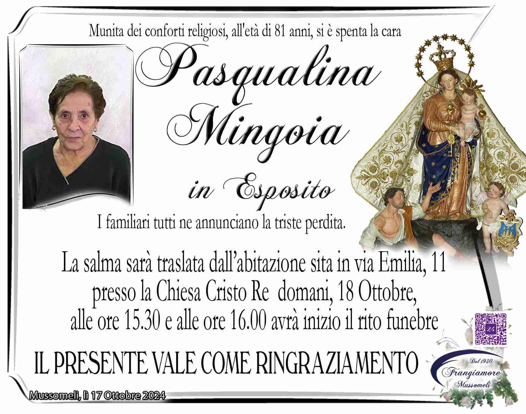 Pasqualina Mingoia