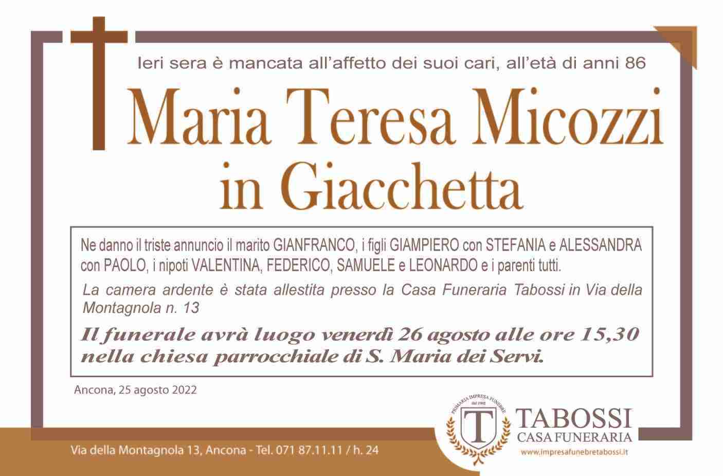 Maria Teresa Micozzi