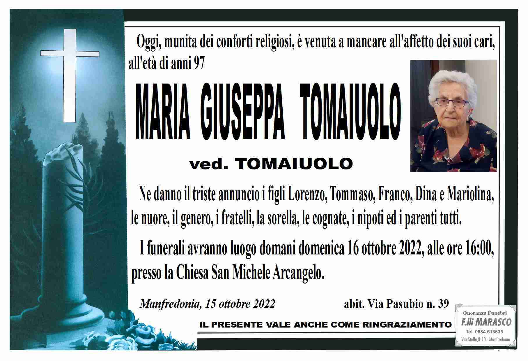 Maria Giuseppa Tomaiuolo