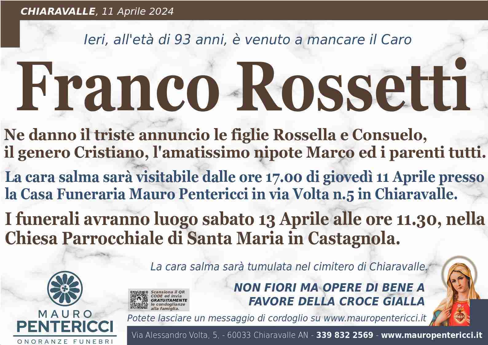 Franco Rossetti