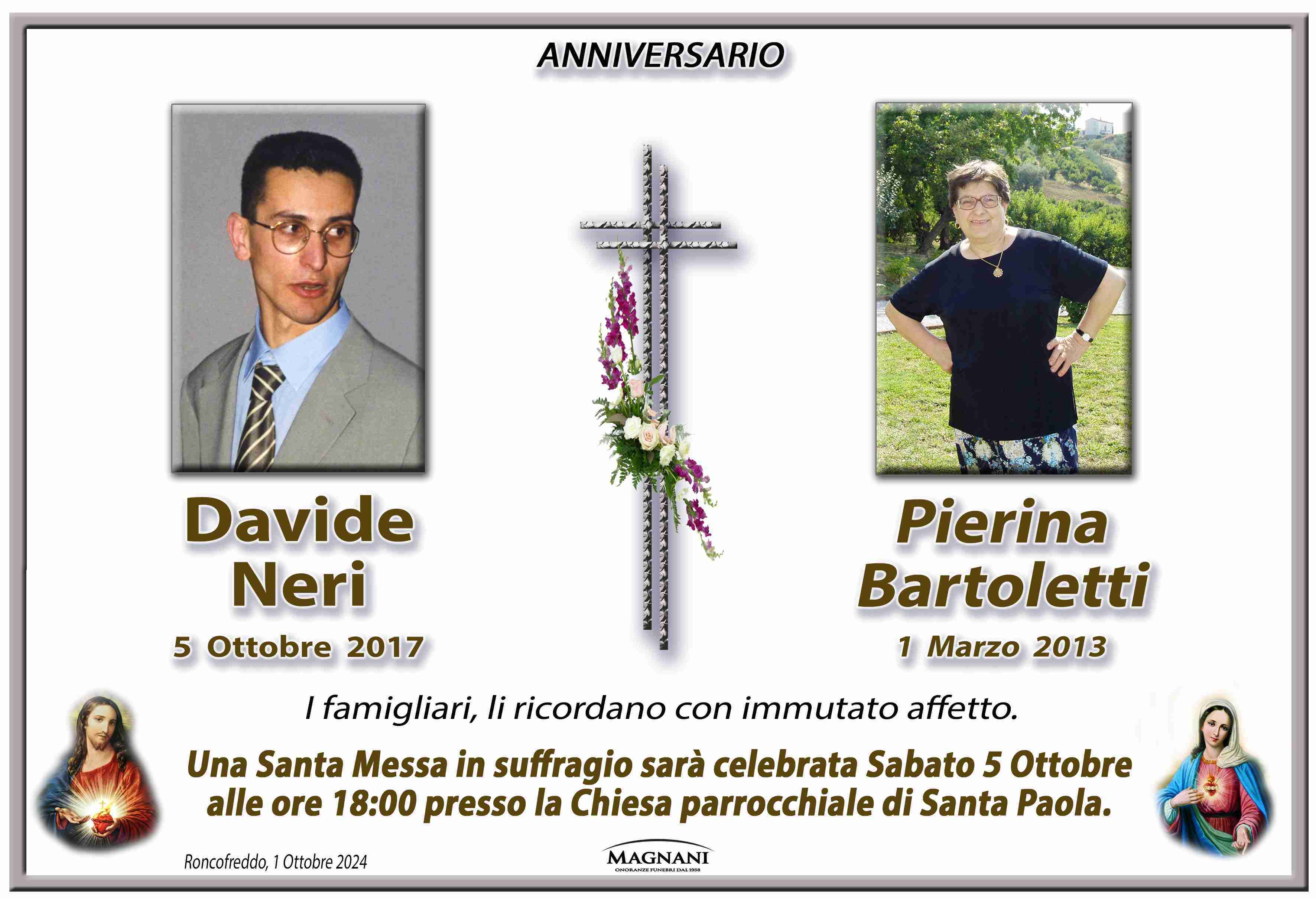 Davide Neri e Pierina Bartoletti