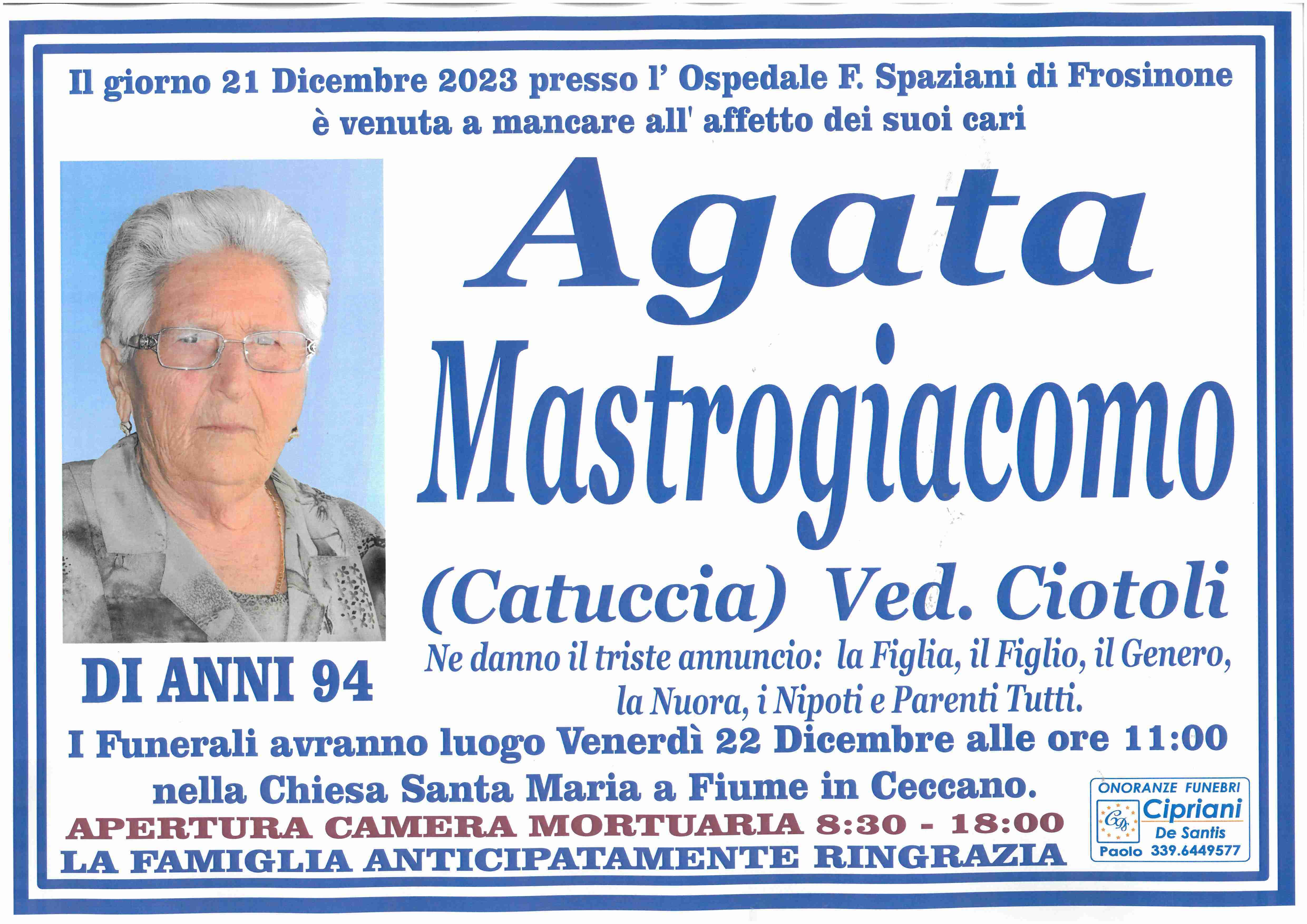 Agata Mastrogiacomo