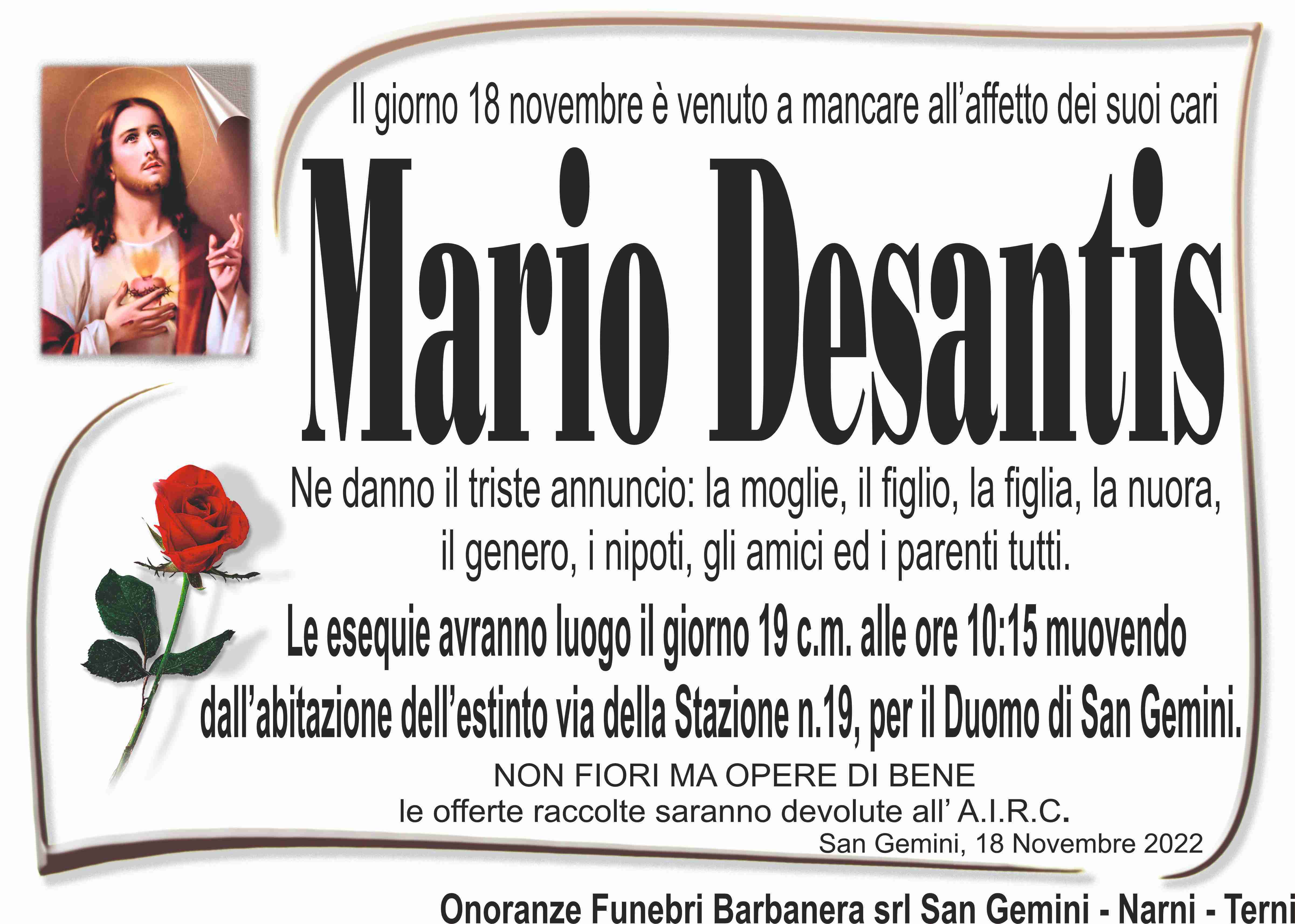 Mario Desantis