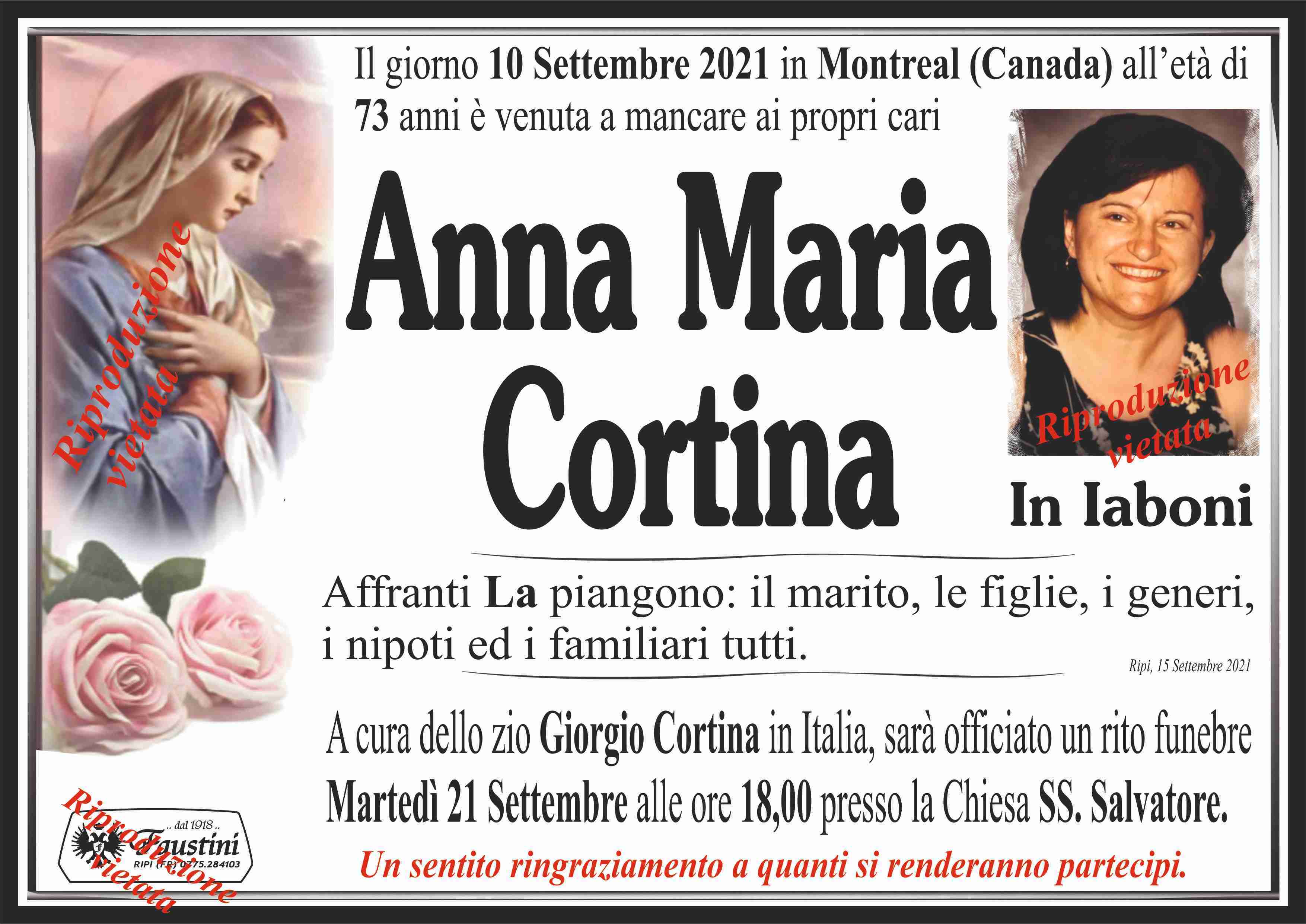 Anna Maria Cortina