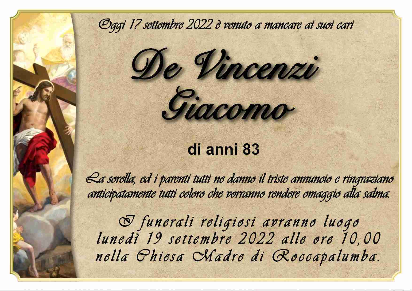 Giacomo  De Vincenzi