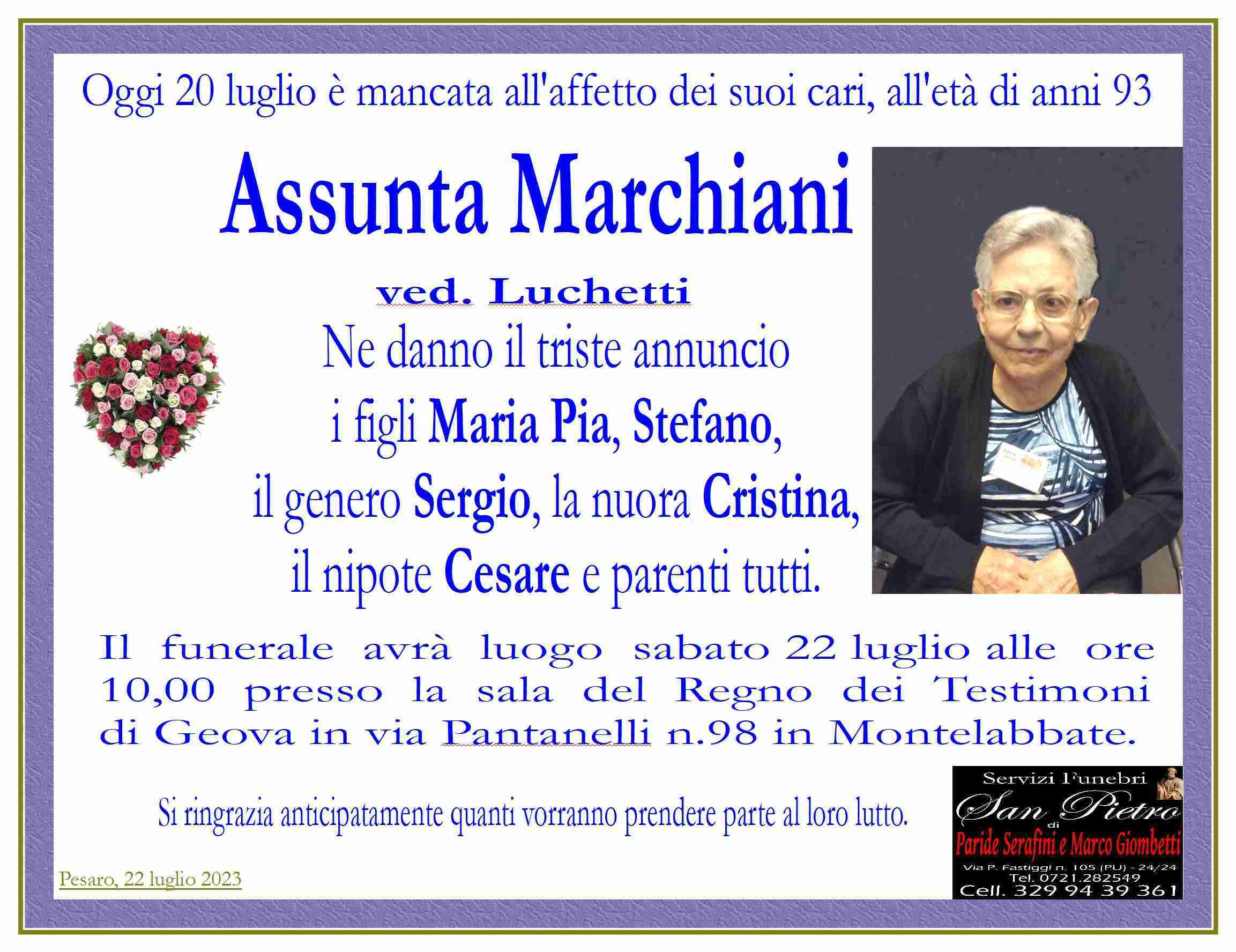 Assunta Marchiani