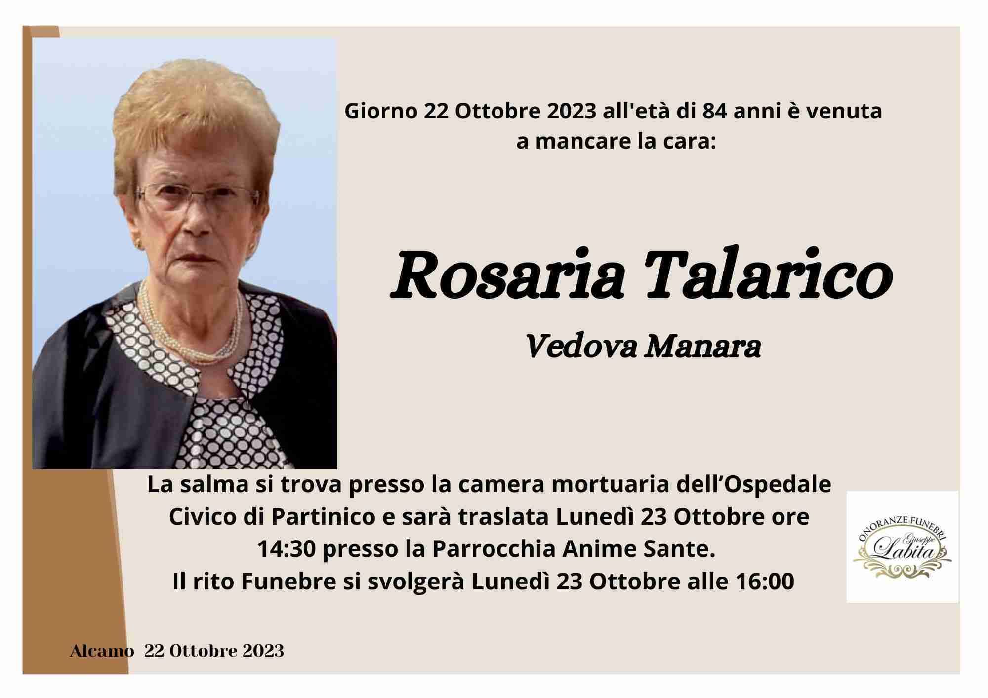 Rosaria Talarico