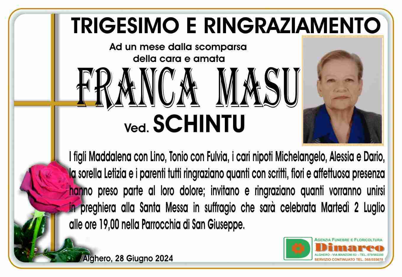 Franca Masu ved. Schintu