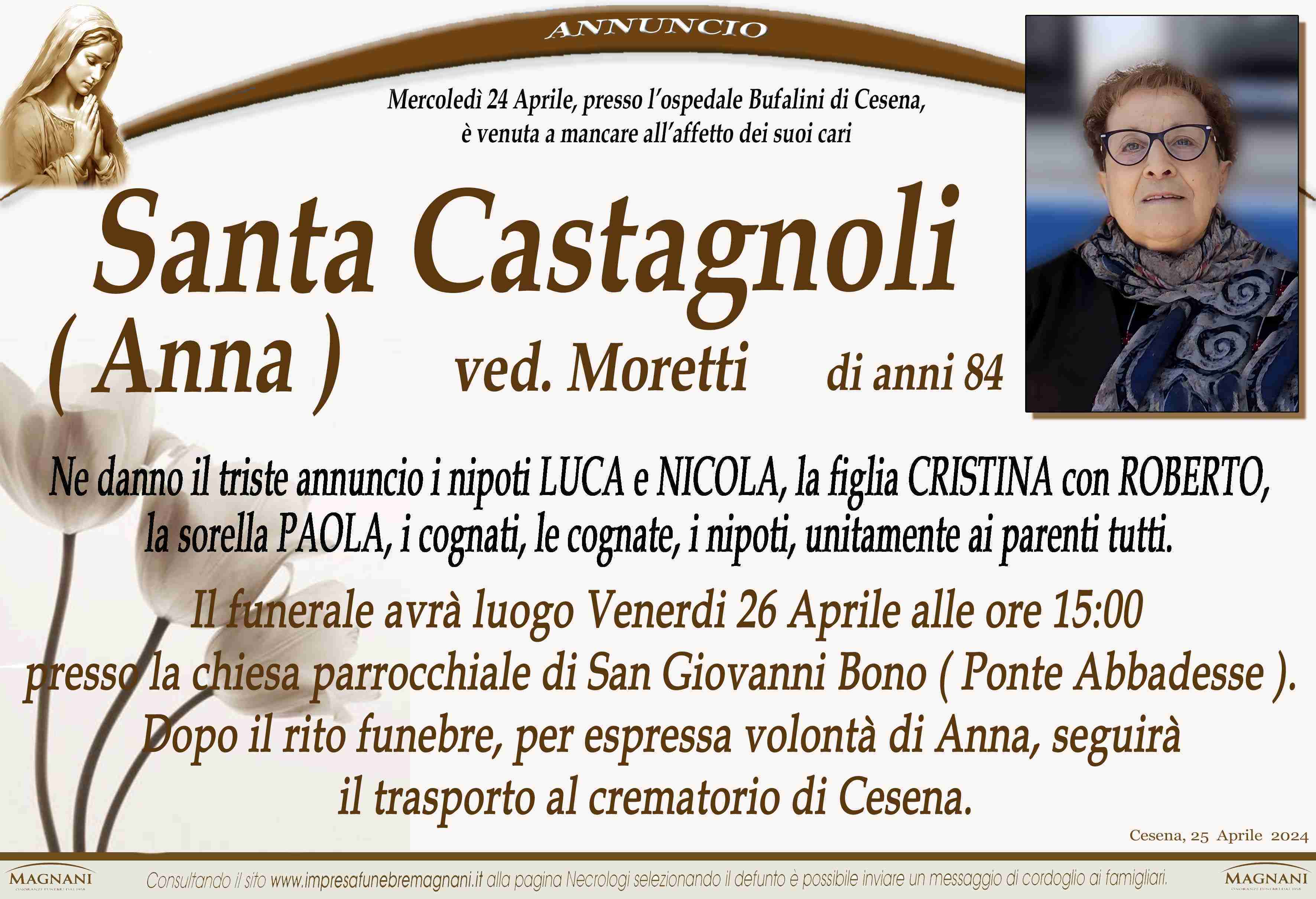 Castagnoli Santa (Anna)