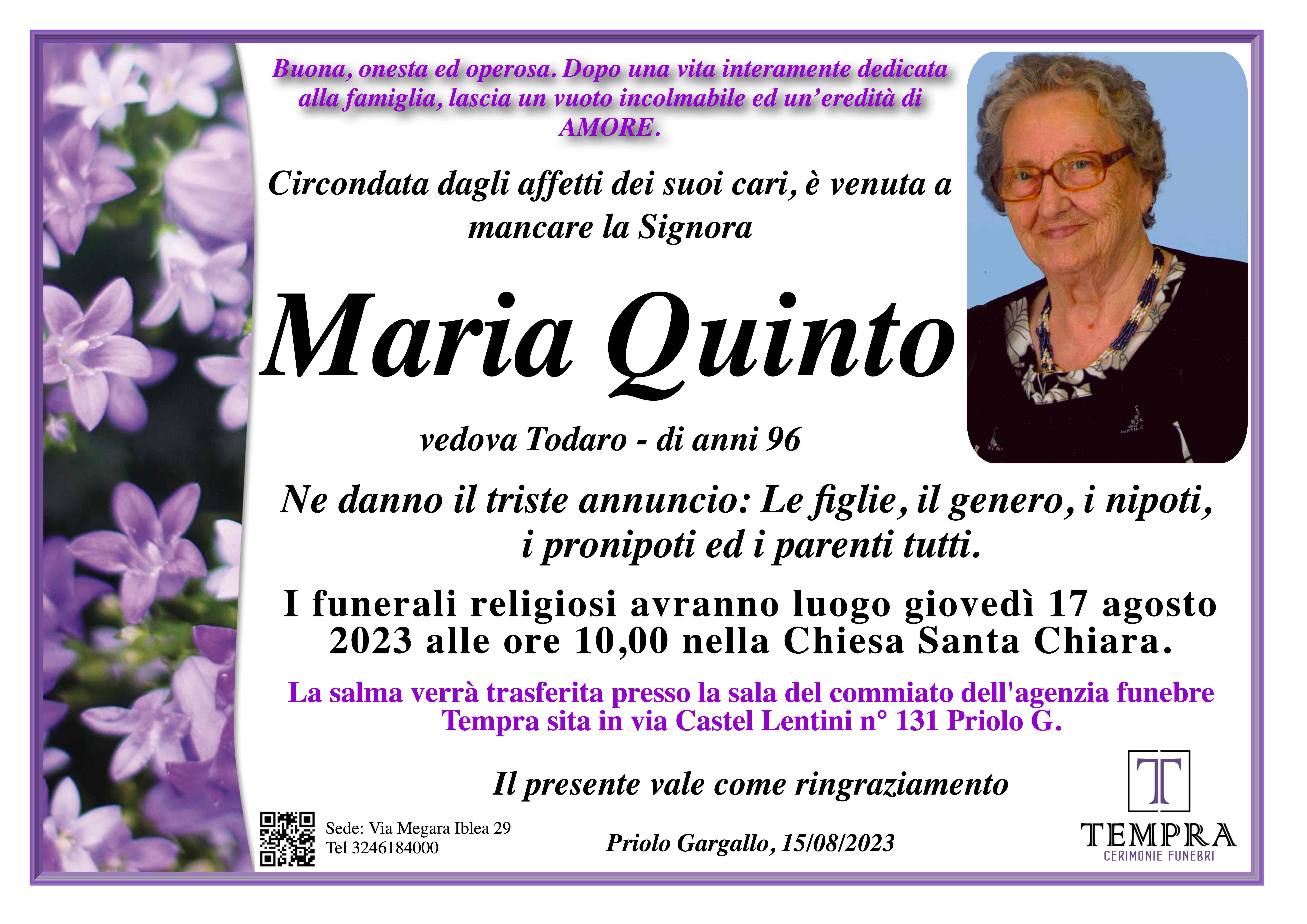 Maria Quinto