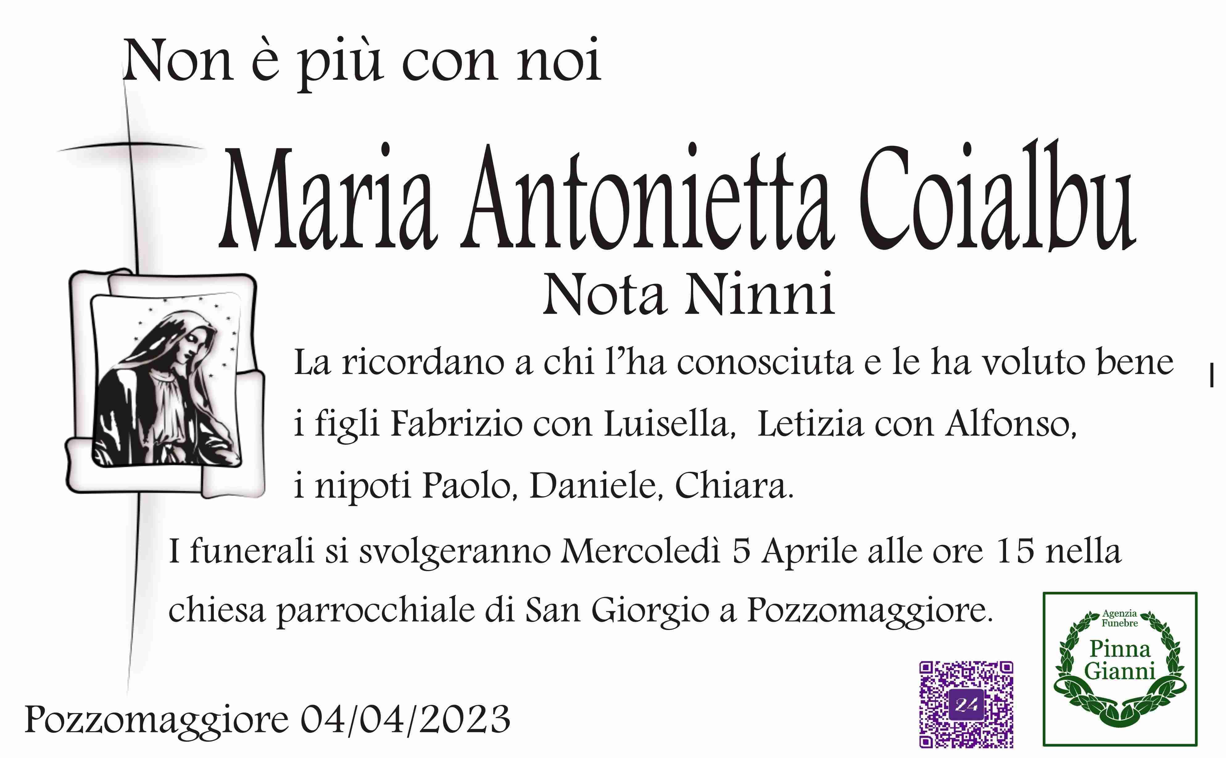 Maria Antonietta Coialbu