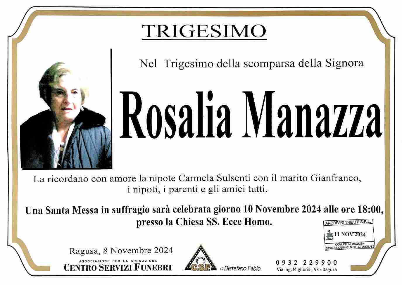 Rosalia Manazza