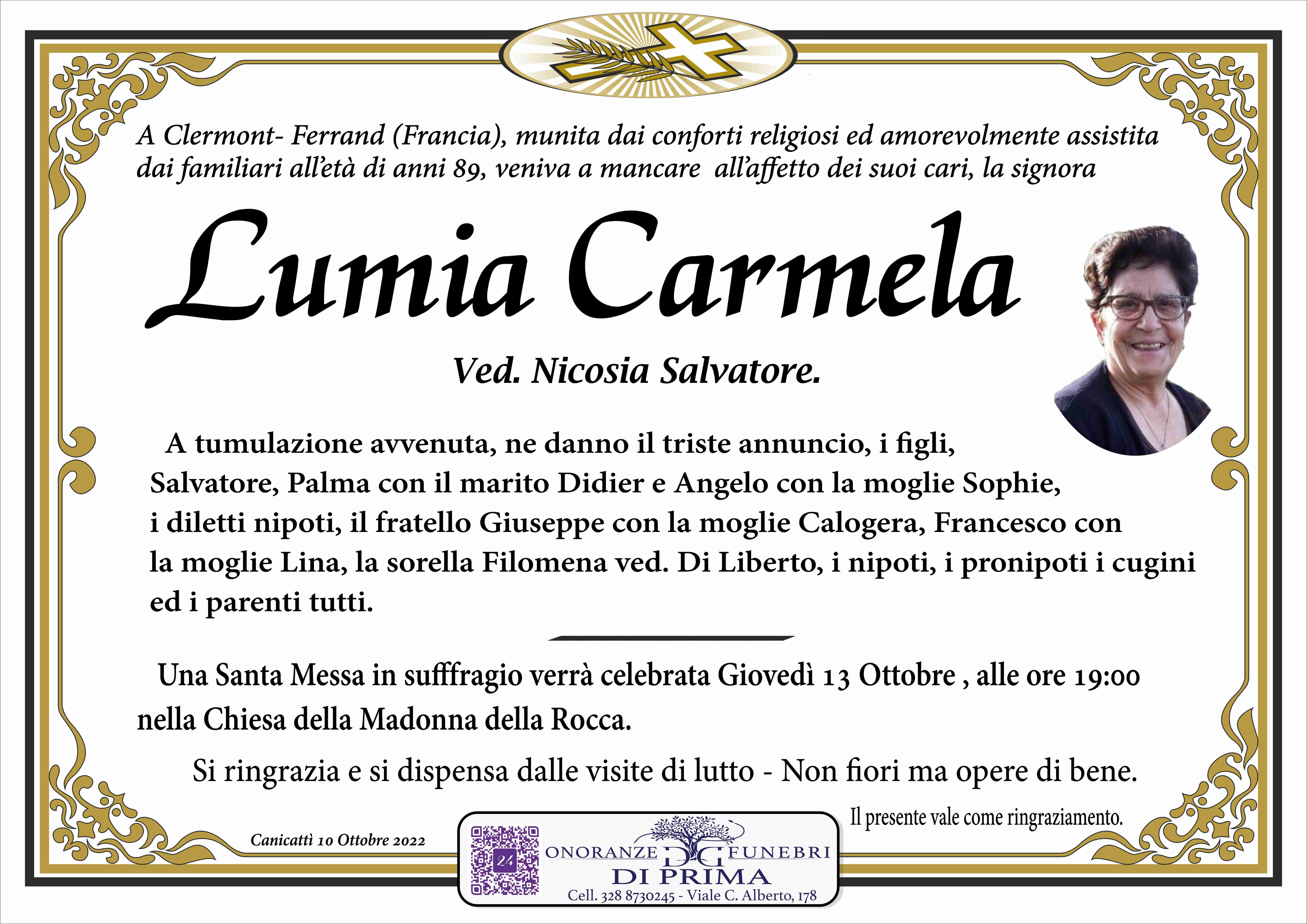 Carmela Lumia