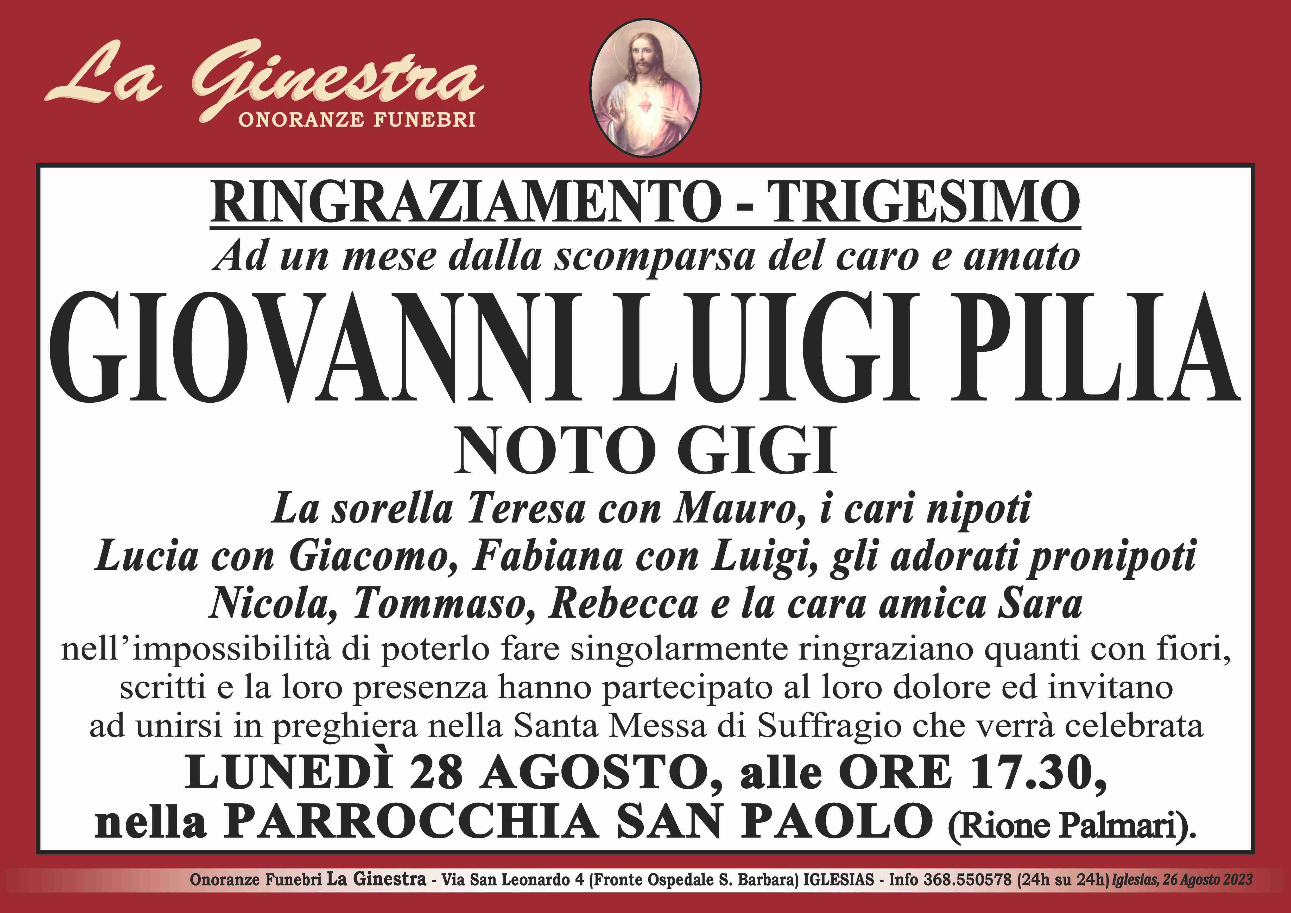 Giovanni Luigi Pilia