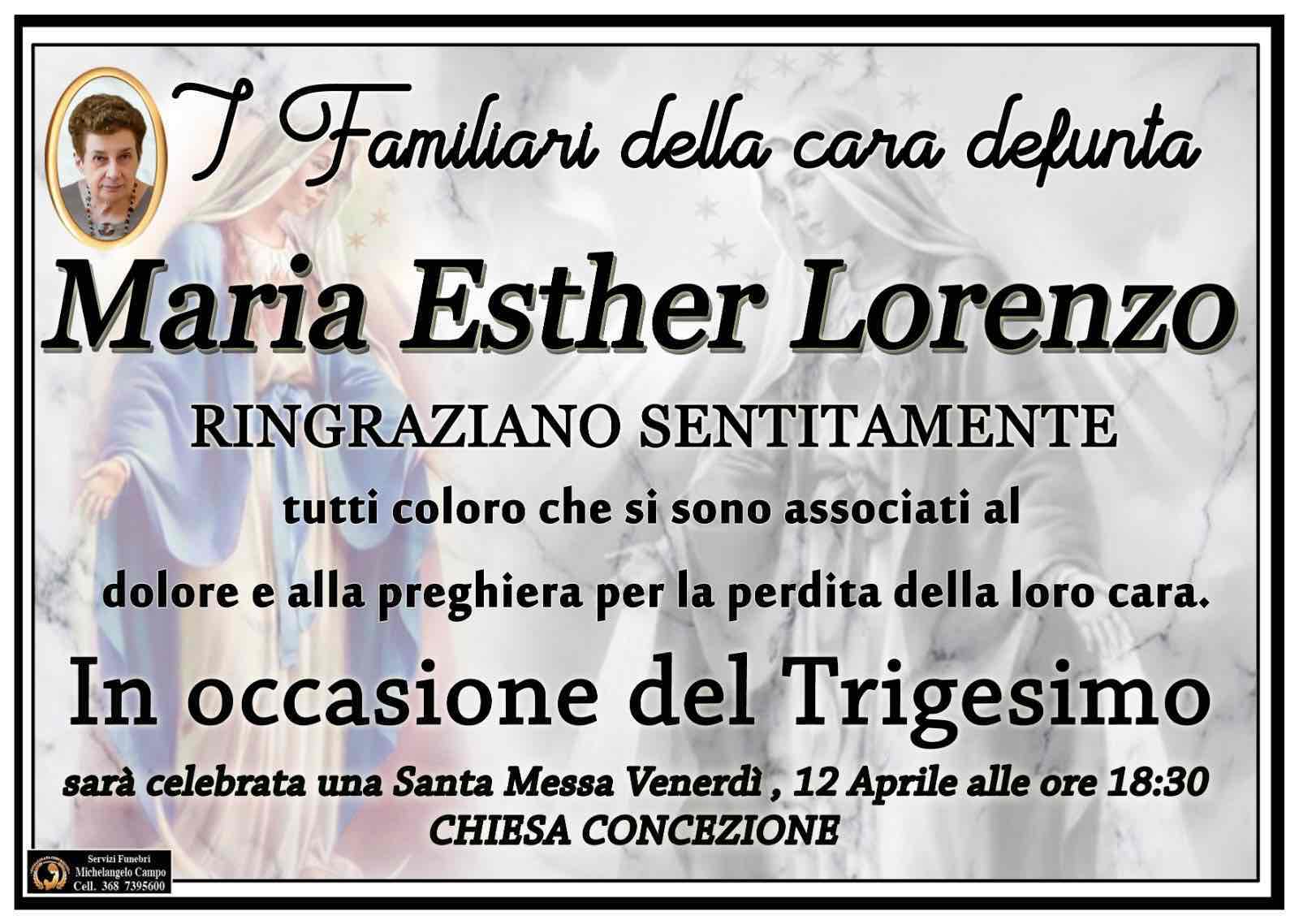 Maria Esther lorenzo