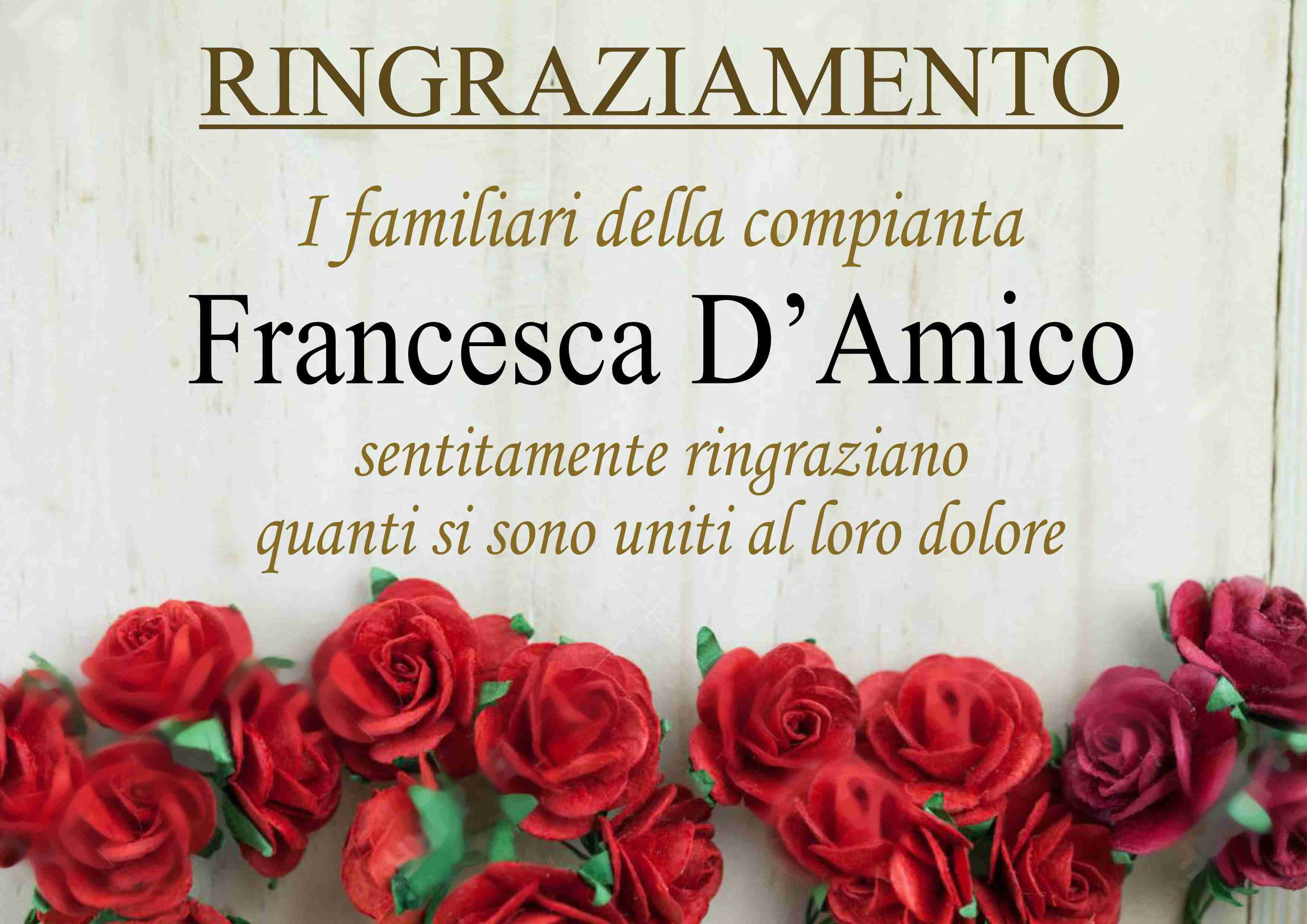 Francesca D'Amico