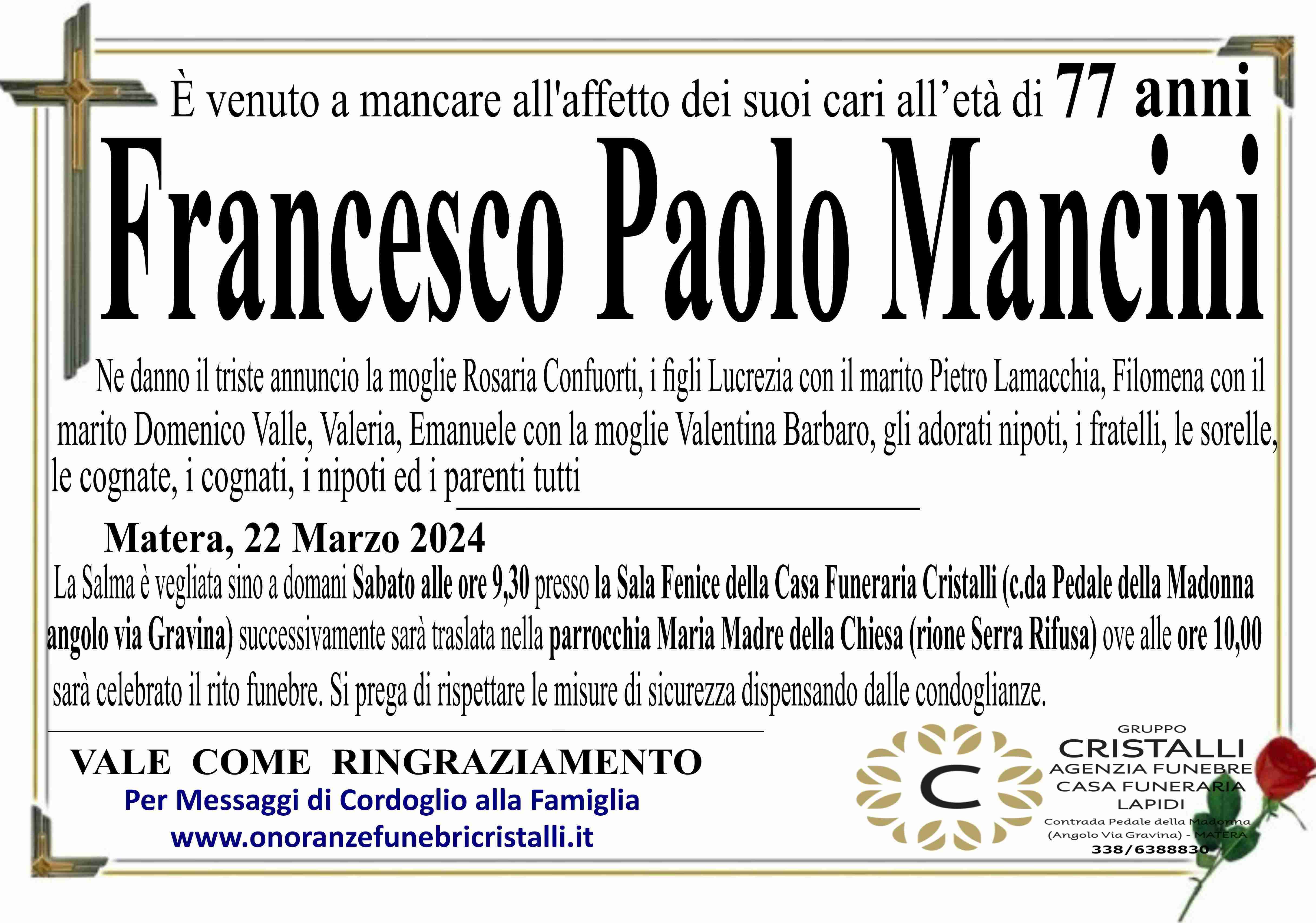 Francesco Paolo Mancini